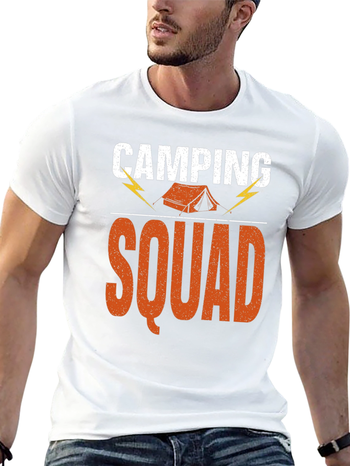 Camping Squad Graphic T-Shirt
