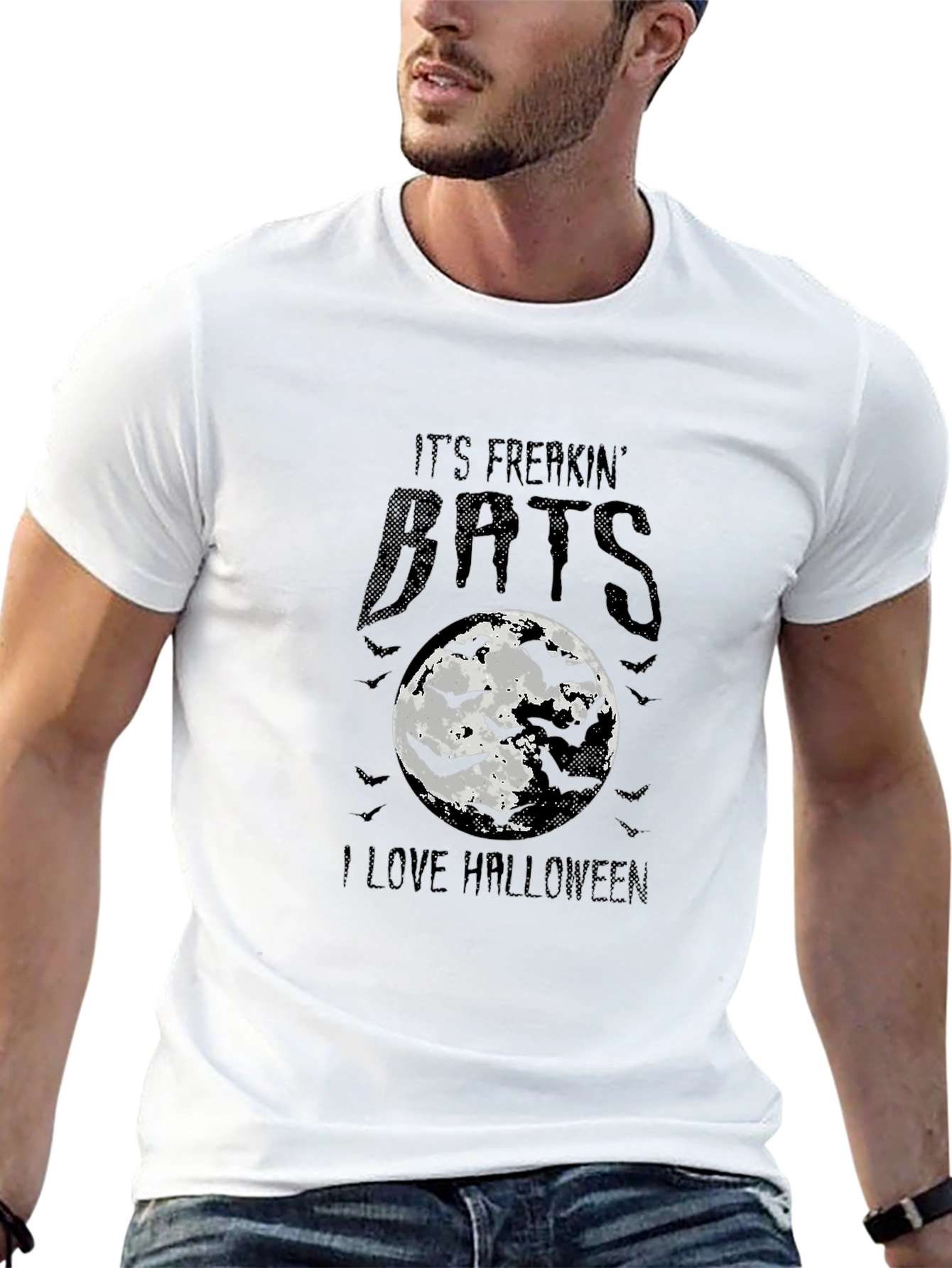 Its Freakin Bats T-Shirt Halloween Graphic Tee