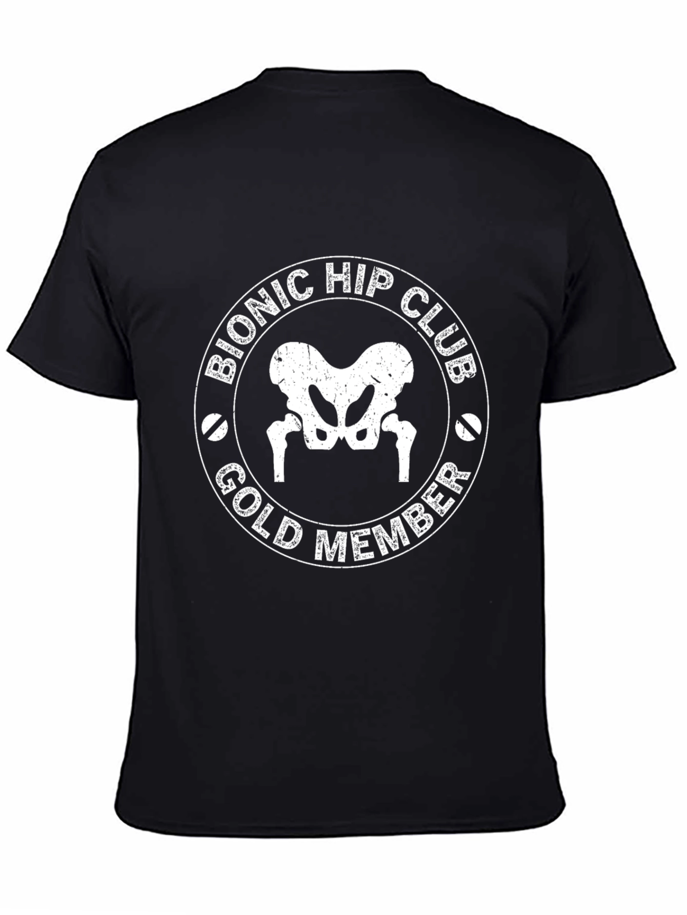 Bionic Hip Club T-Shirt - Gold Member Tee