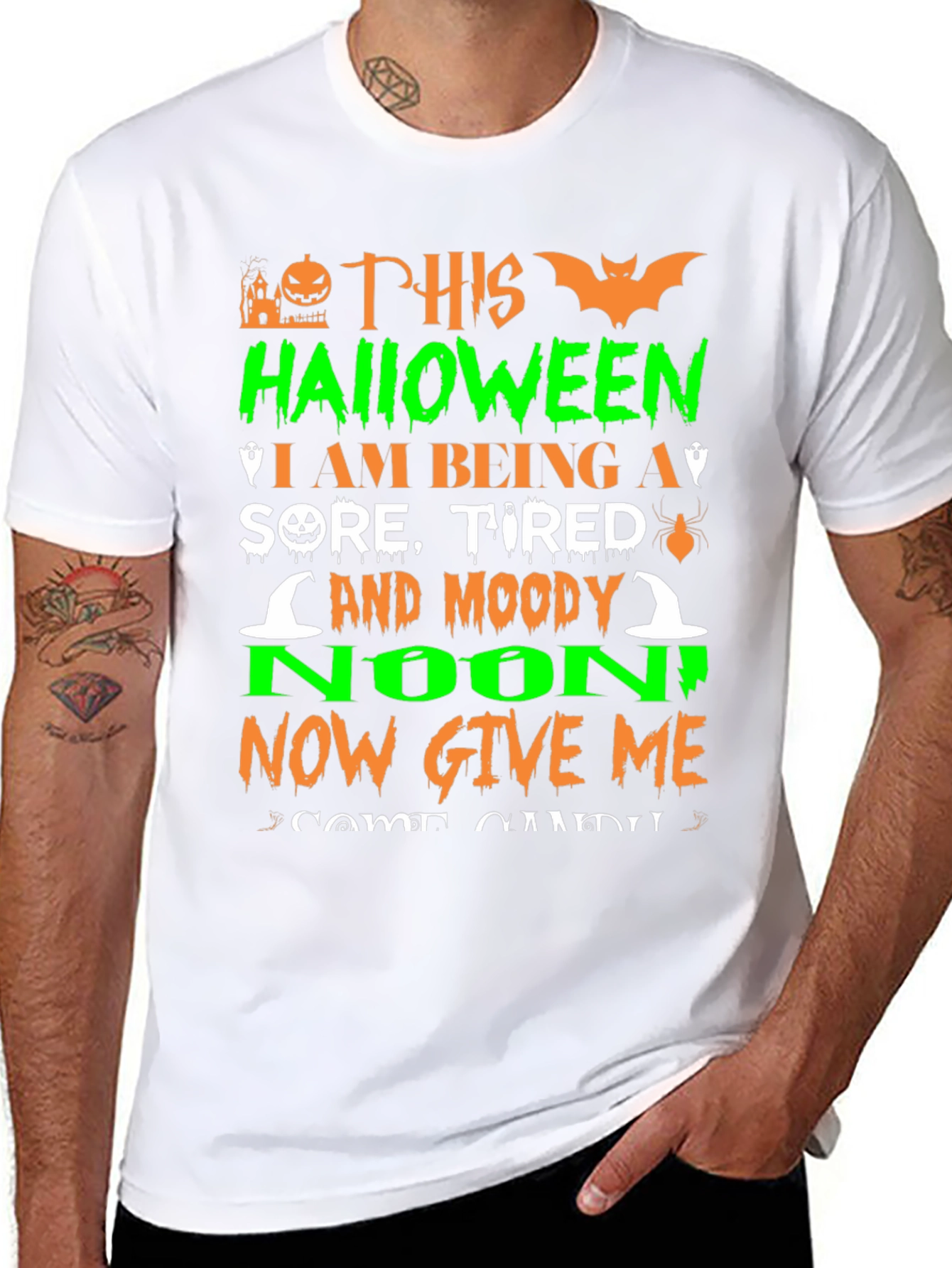 Halloween Moody Noon T-Shirt