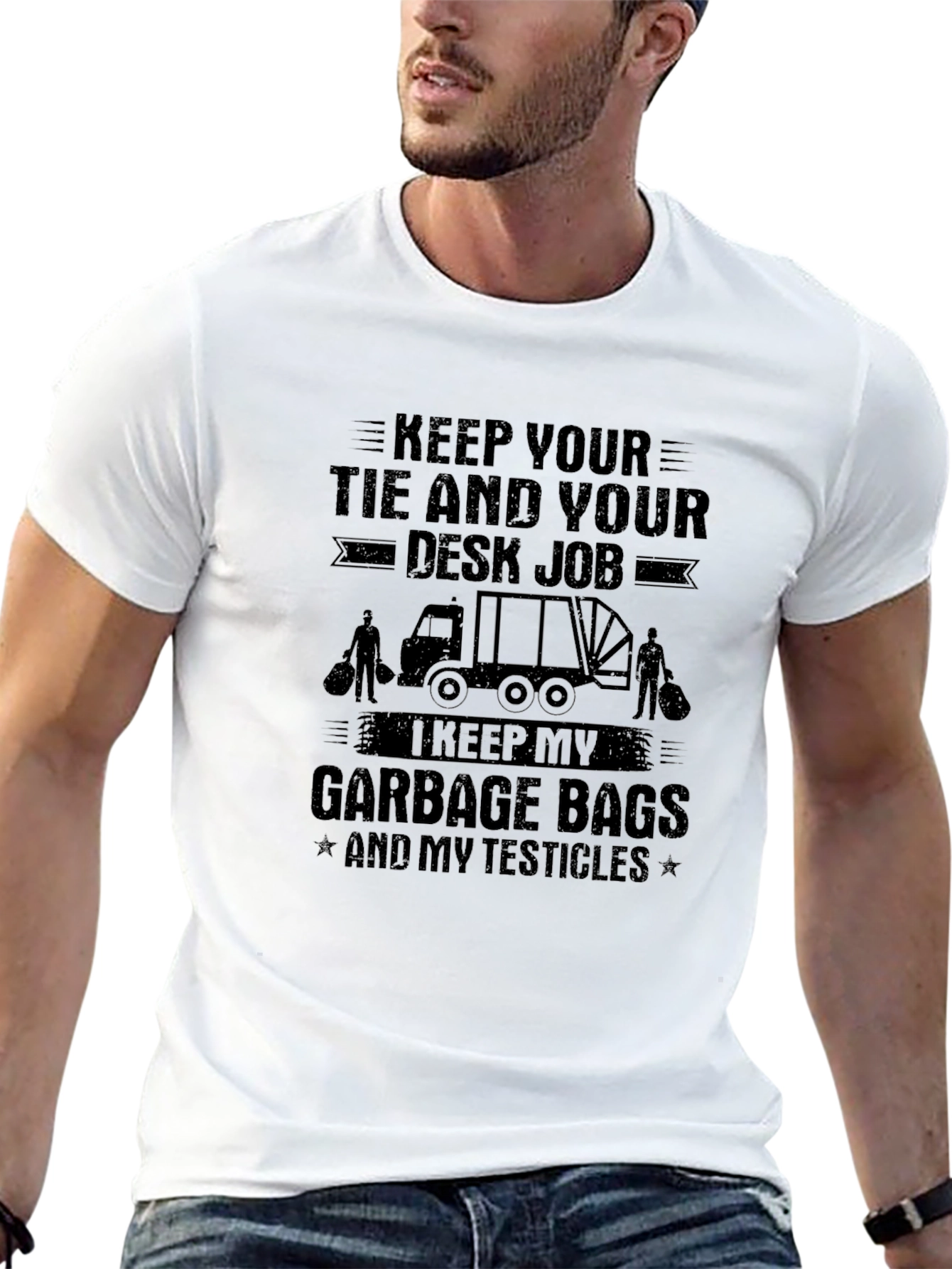 Garbage Bags & Testicles T-Shirt