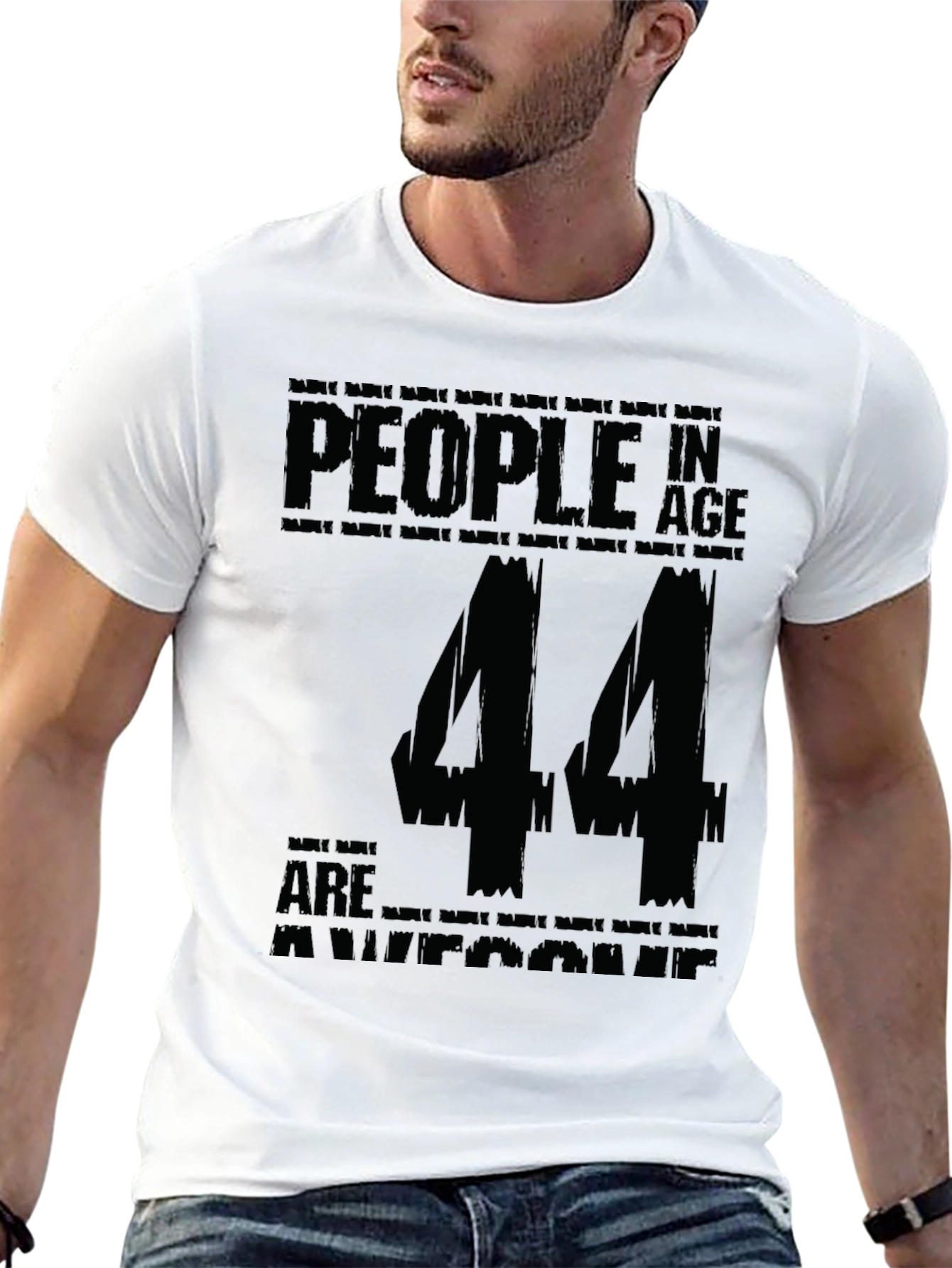 44th Birthday Awesome People T-Shirt