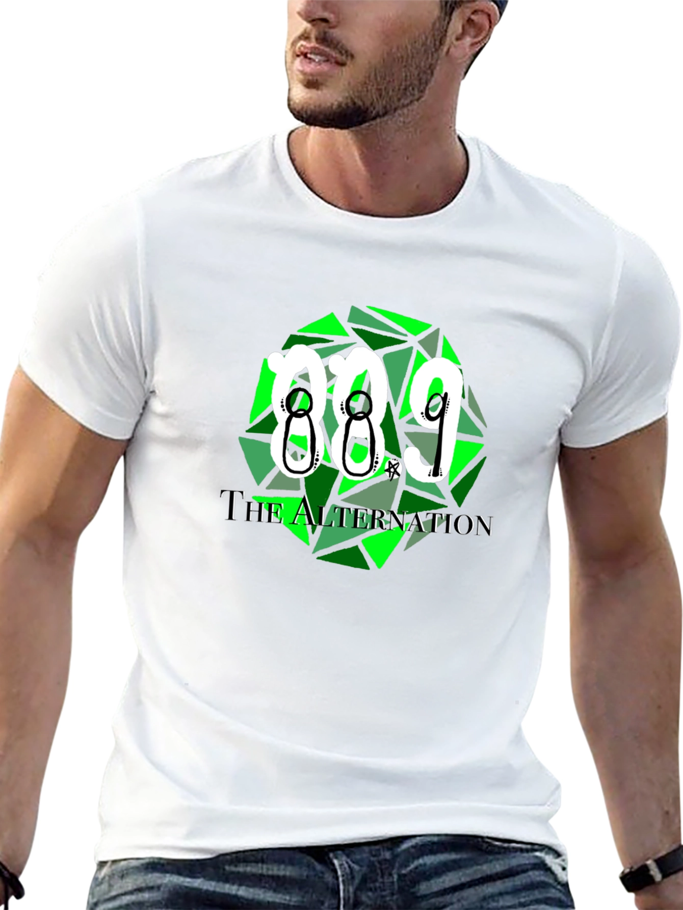 88.9 The Alternation Graphic Tee - Black