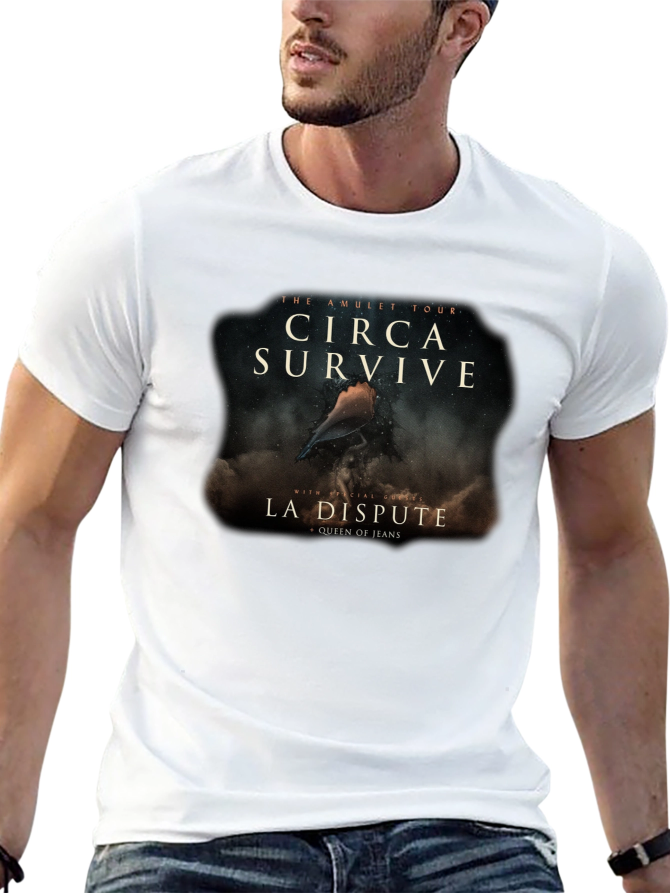 Circa Survive Amulet Tour Black T-Shirt