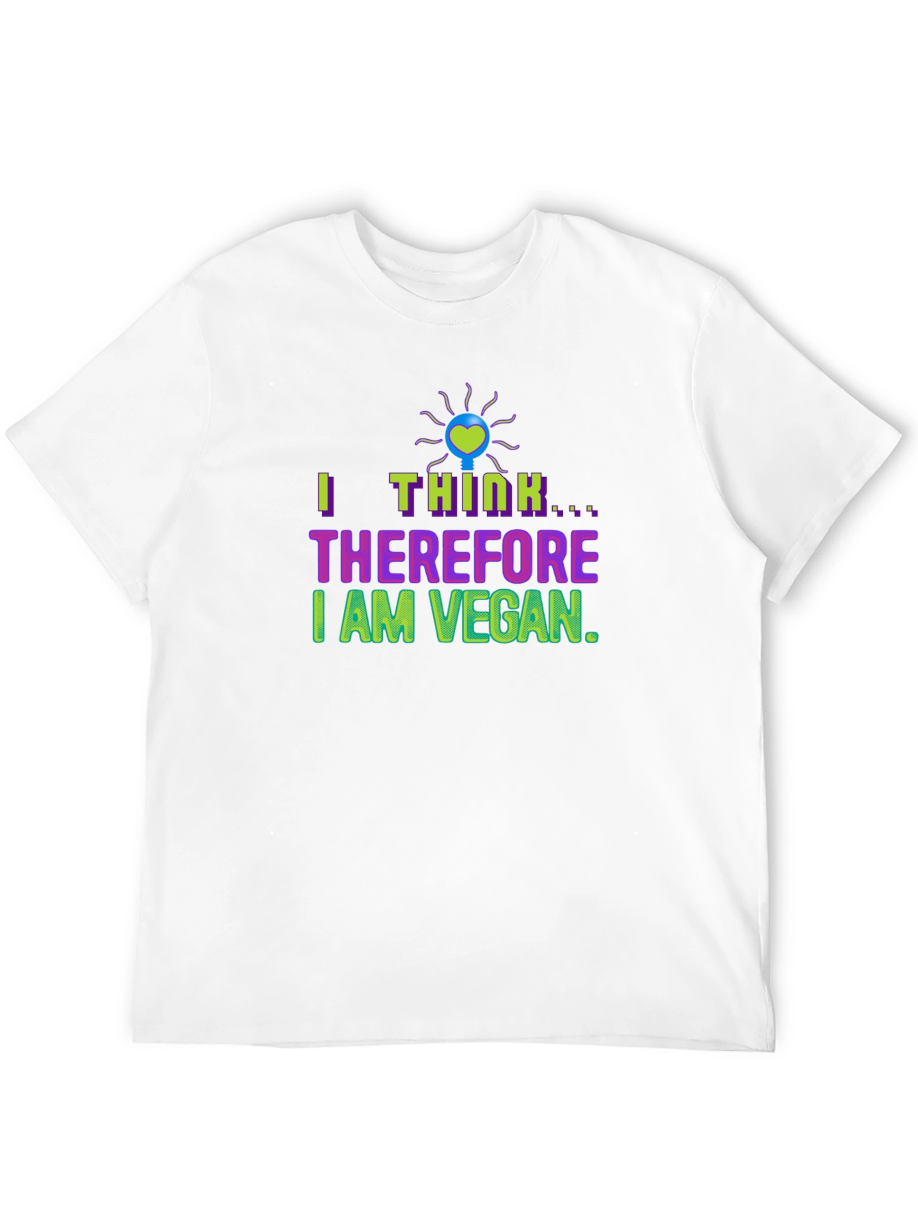 I Think Therefore I Am Vegan T-Shirt