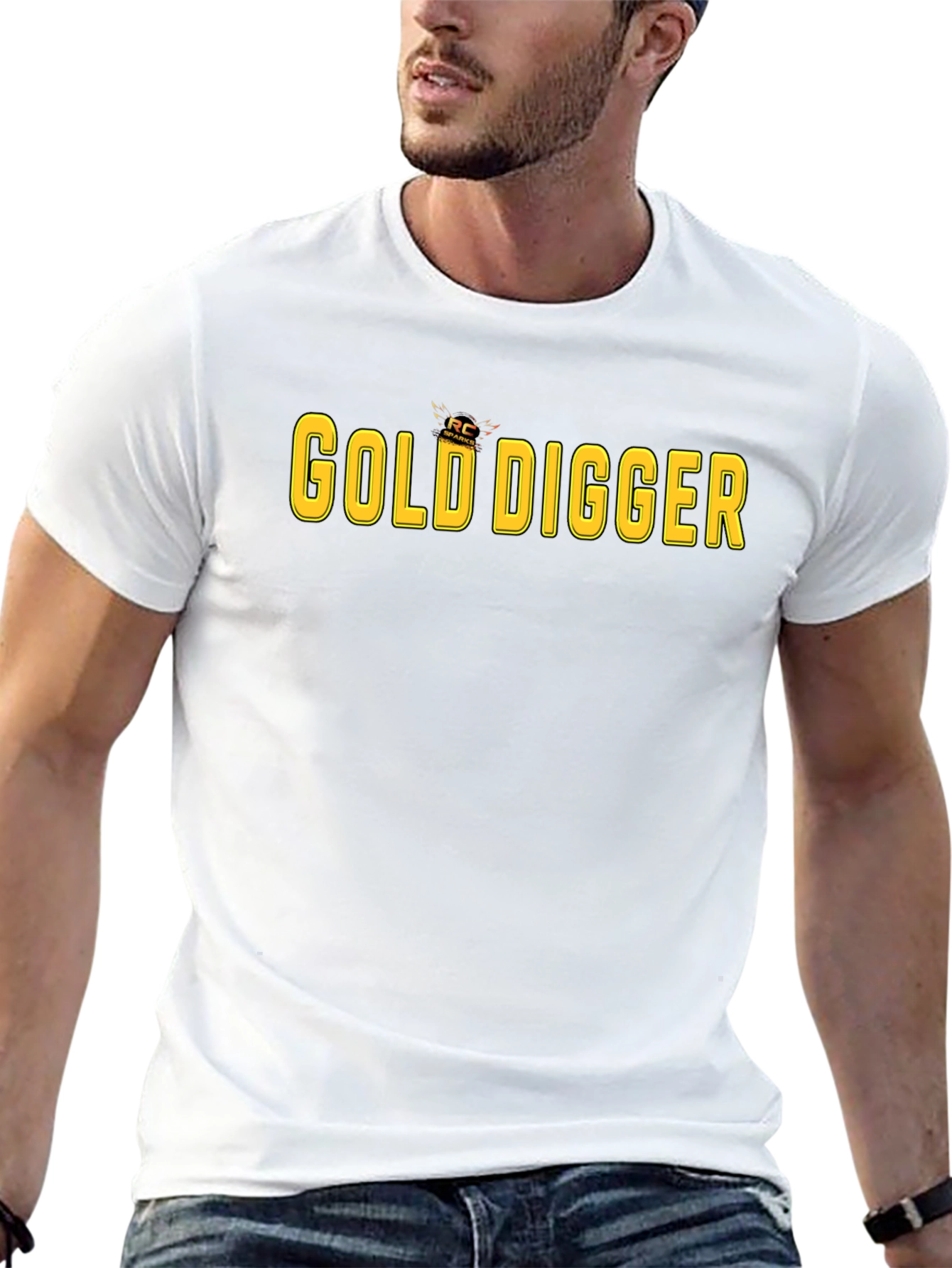 Gold Digger T-Shirt - Novelty Graphic Tee