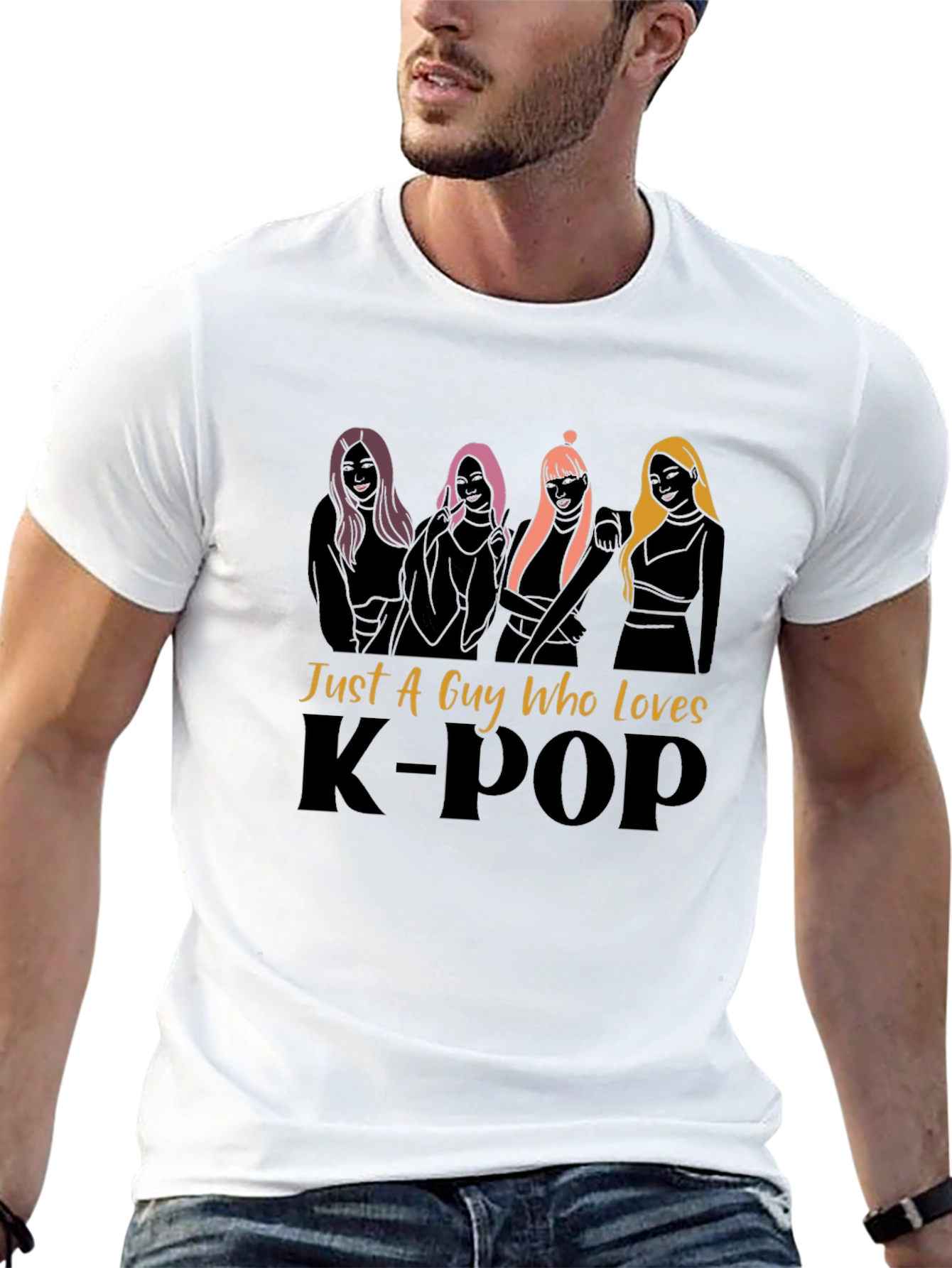 Just A Guy Who Loves K-Pop Tee