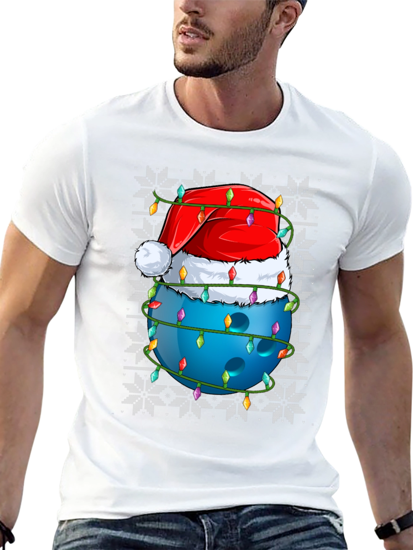 Christmas Bowling Ball T-Shirt