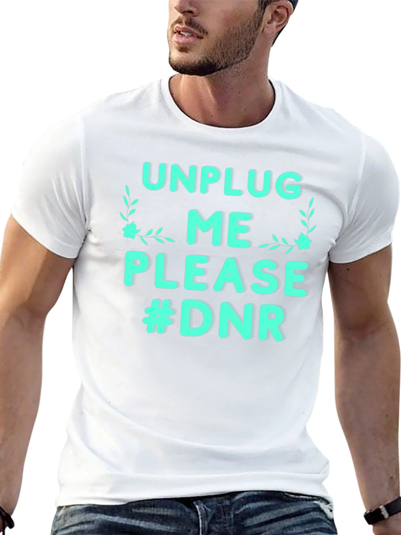 Unplug Me Please #DNR Graphic Tee