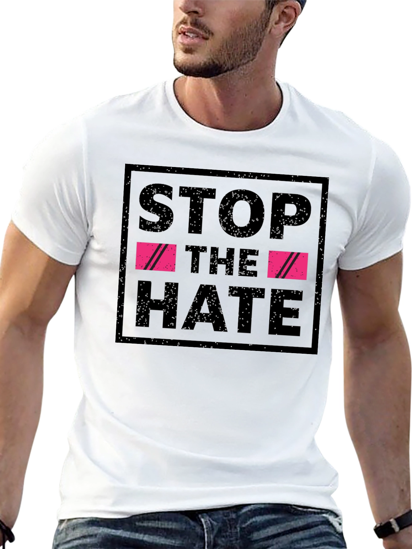 Stop the Hate Black T-Shirt