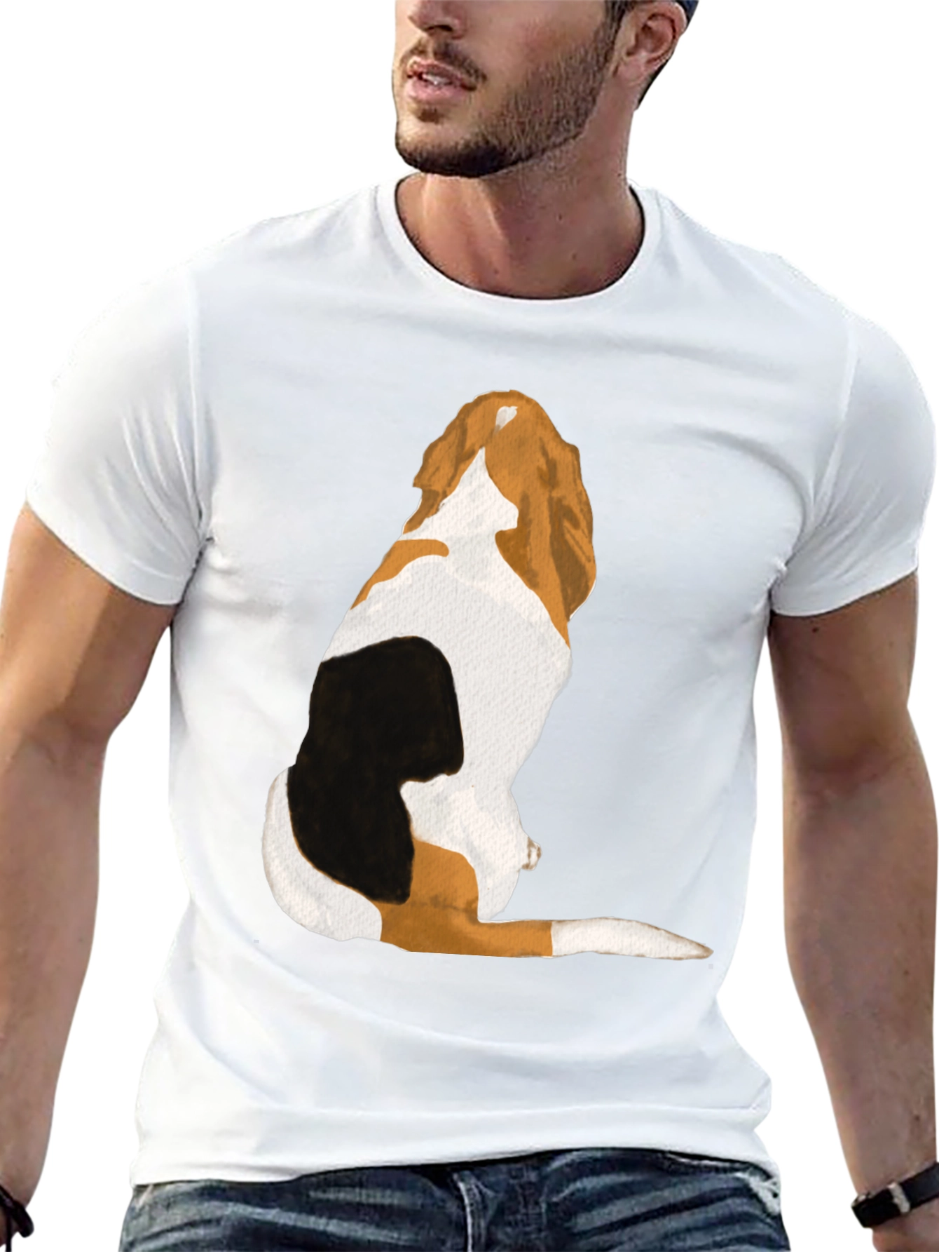 Dog Breed Tee: Canine Back Design