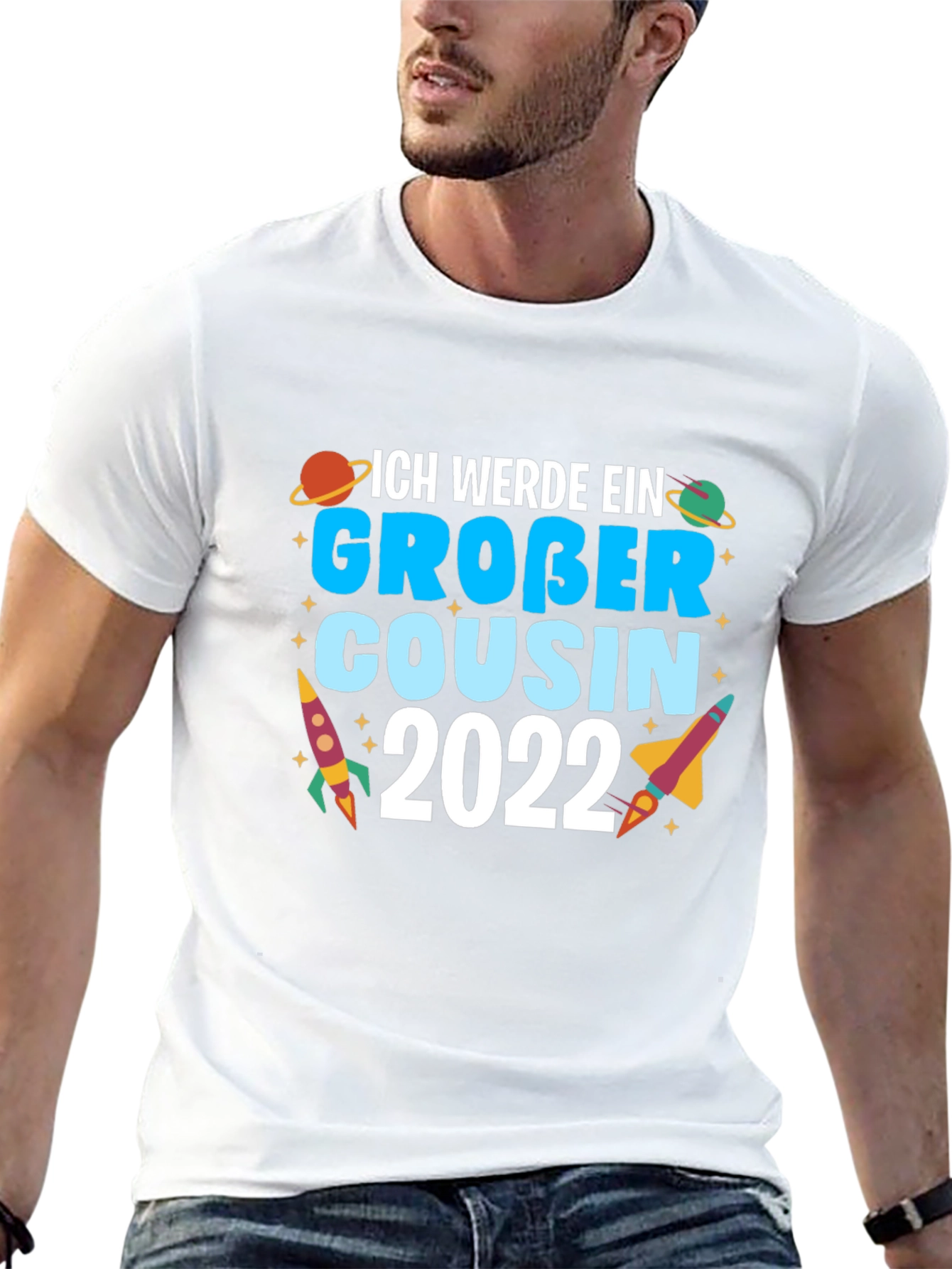 Ich Werde Ein Großer Cousin 2022 T-Shirt