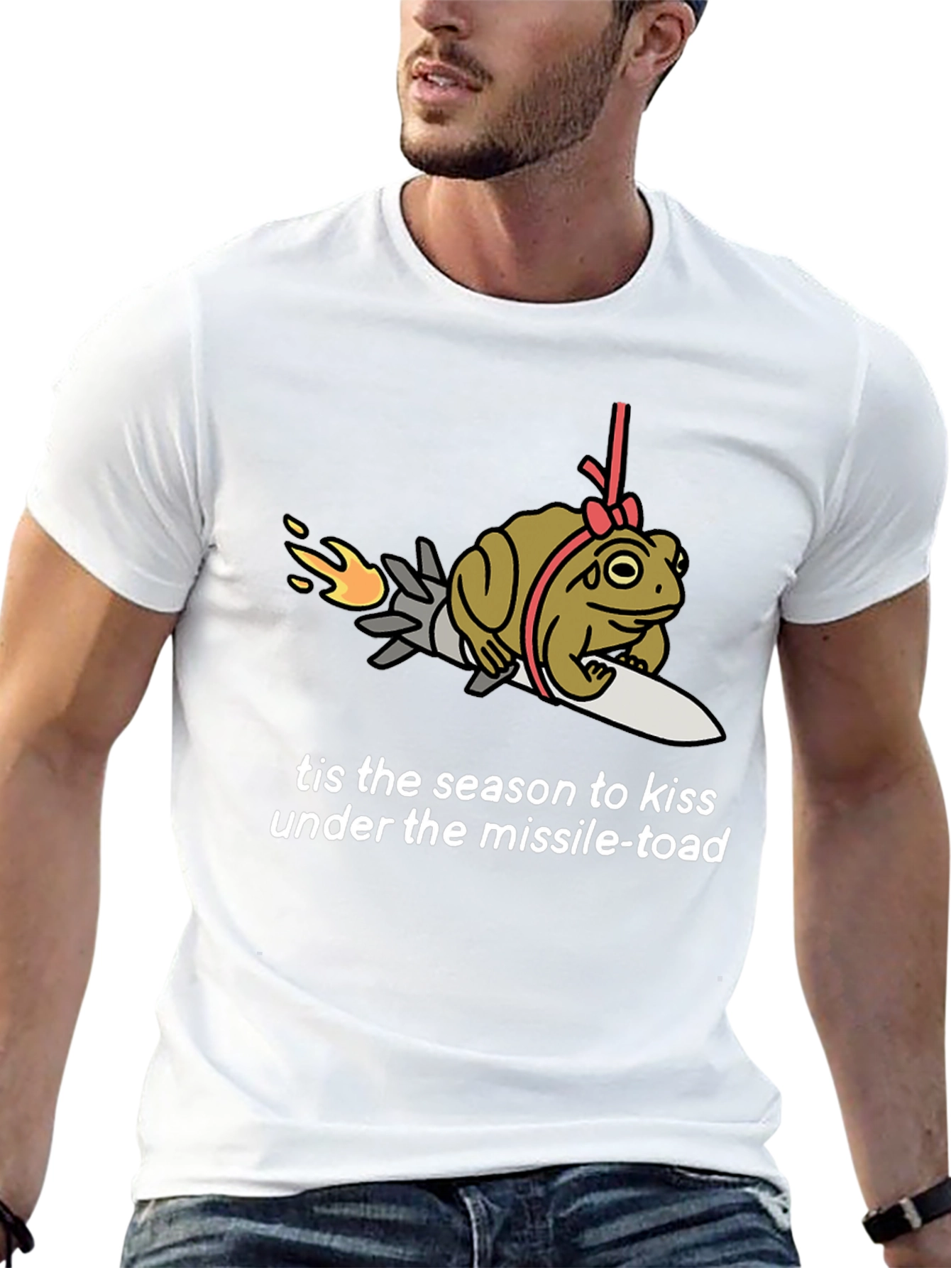 Missile-Toad T-Shirt Funny Holiday Tee