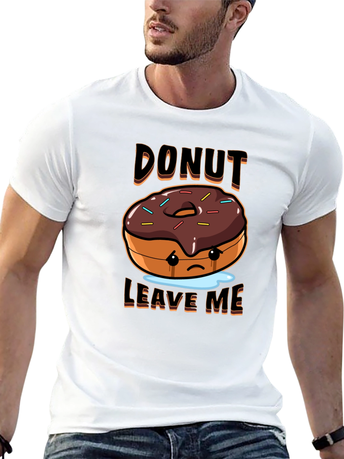 Donut Leave Me Graphic T-Shirt