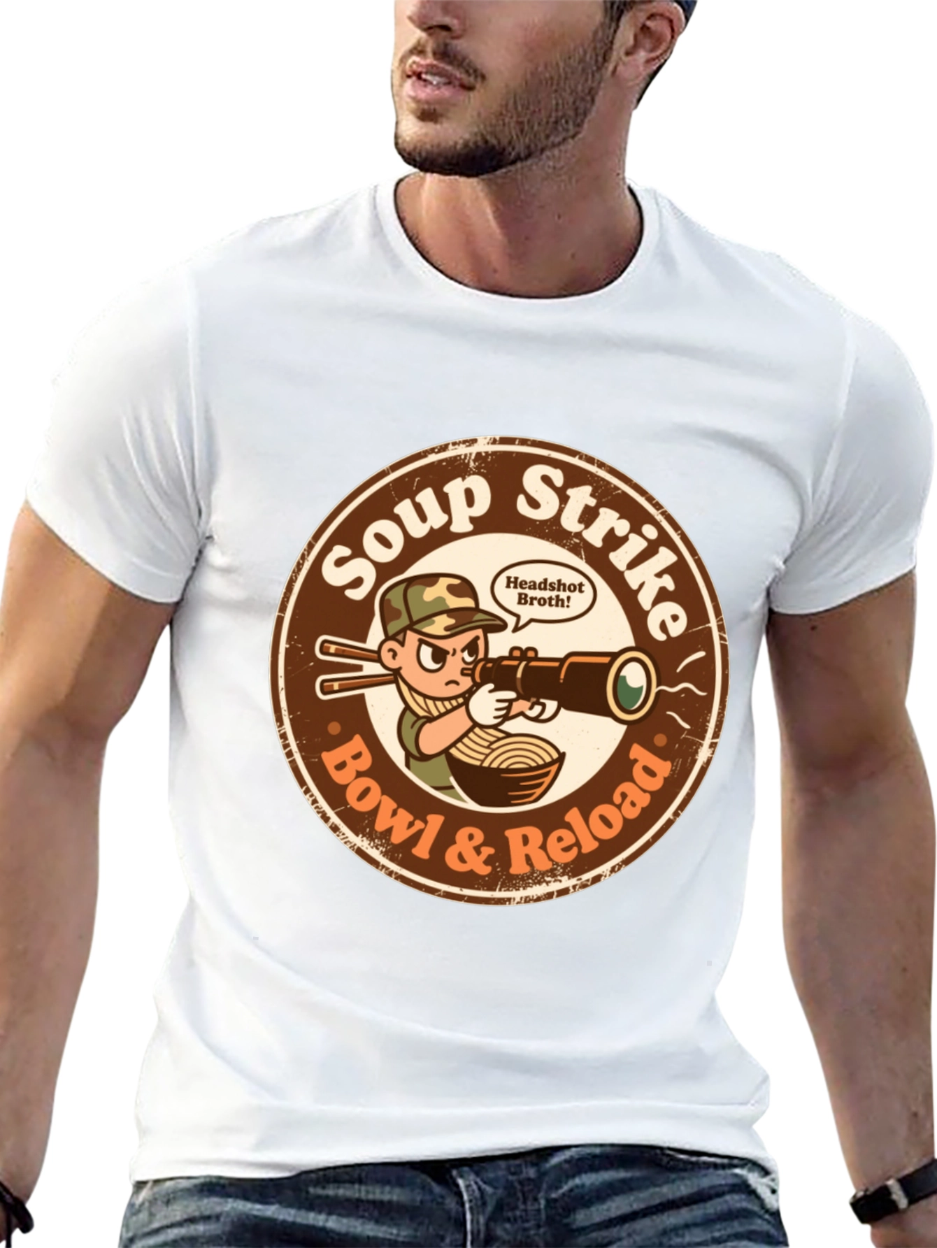 Soup Strike Bowl & Reload T-Shirt
