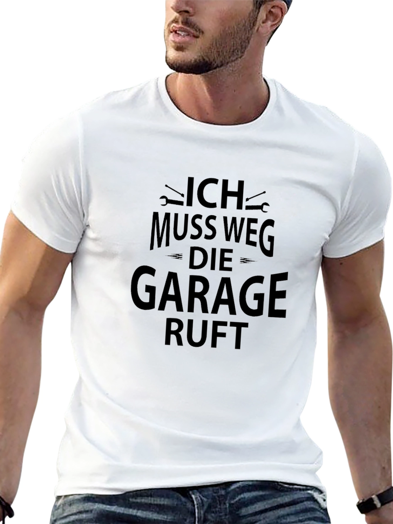 Ich Muss Weg Garage Ruft T-Shirt