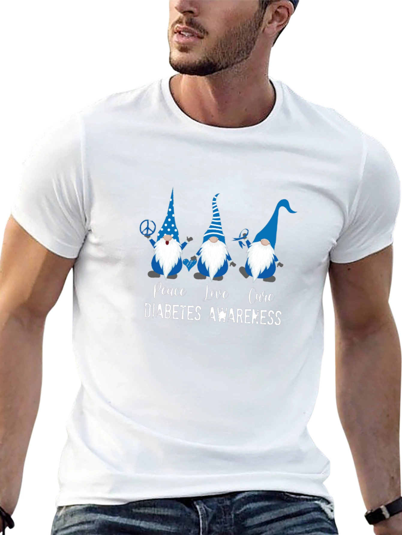 Diabetes Awareness Gnome T-Shirt