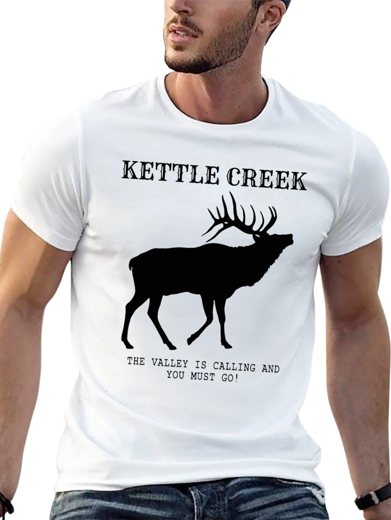 Kettle Creek Elk Graphic Tee - Valley Calling