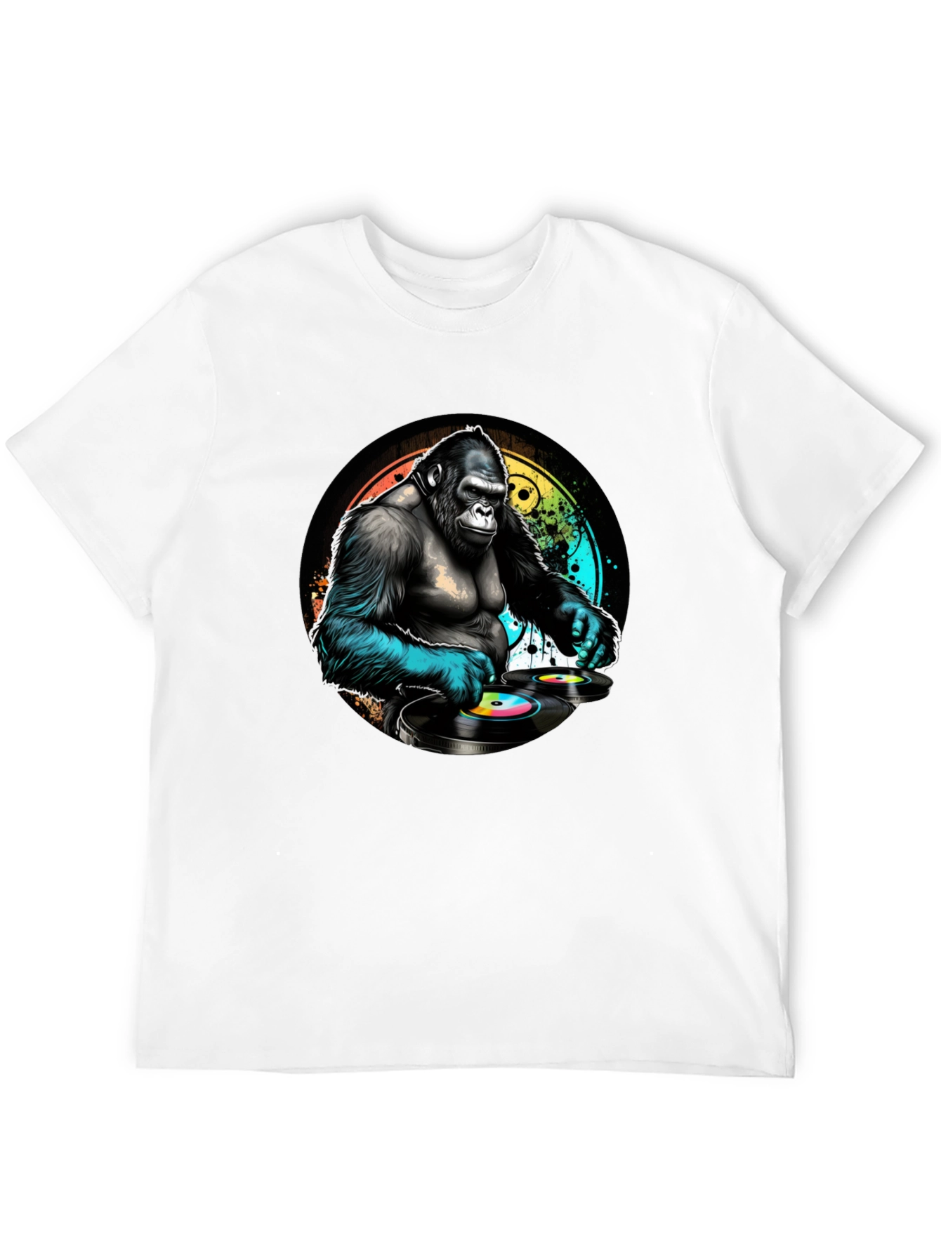 DJ Gorilla Graphic Tee - Black