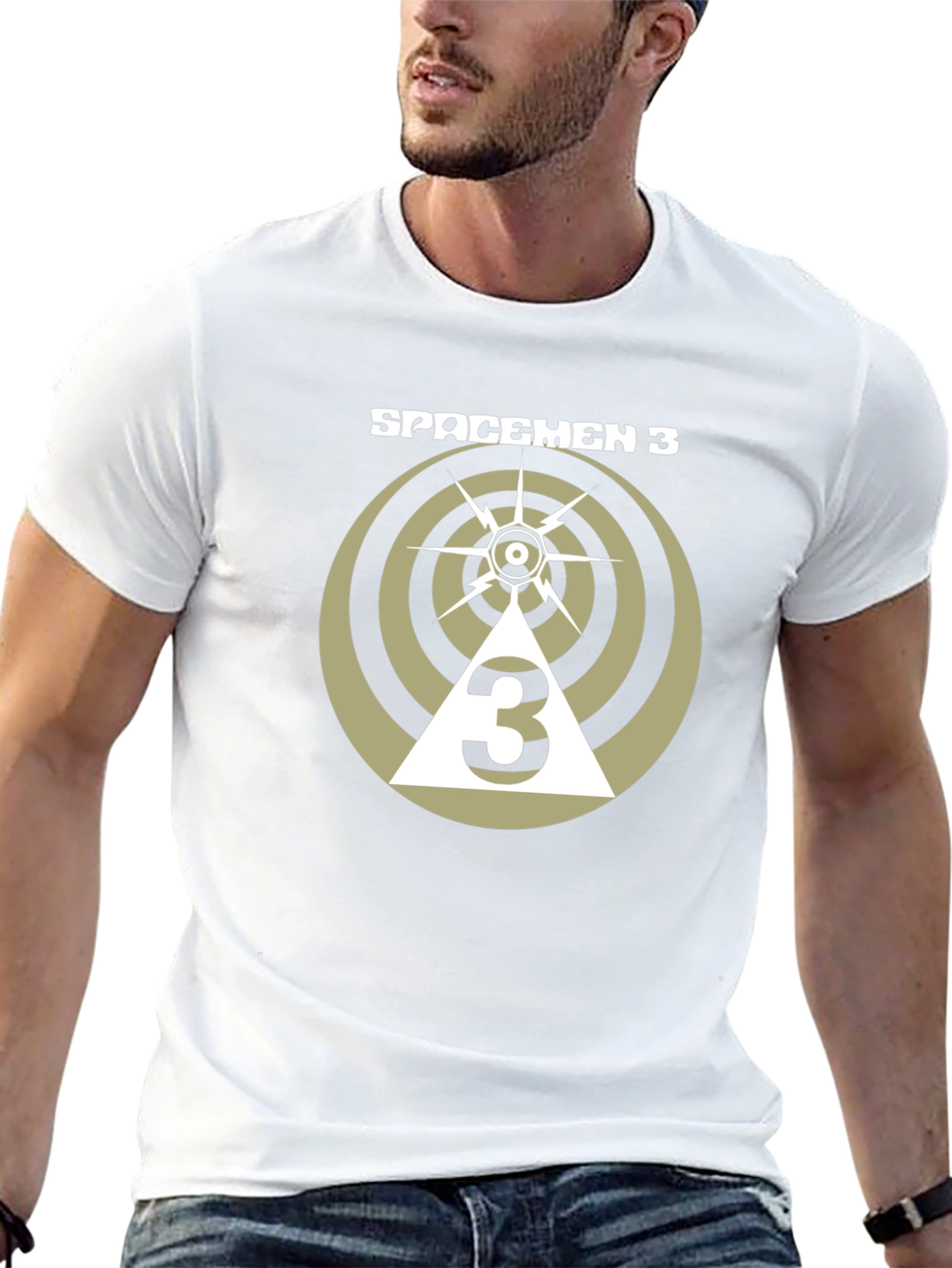 Spacemen 3 Graphic Print Black T-Shirt