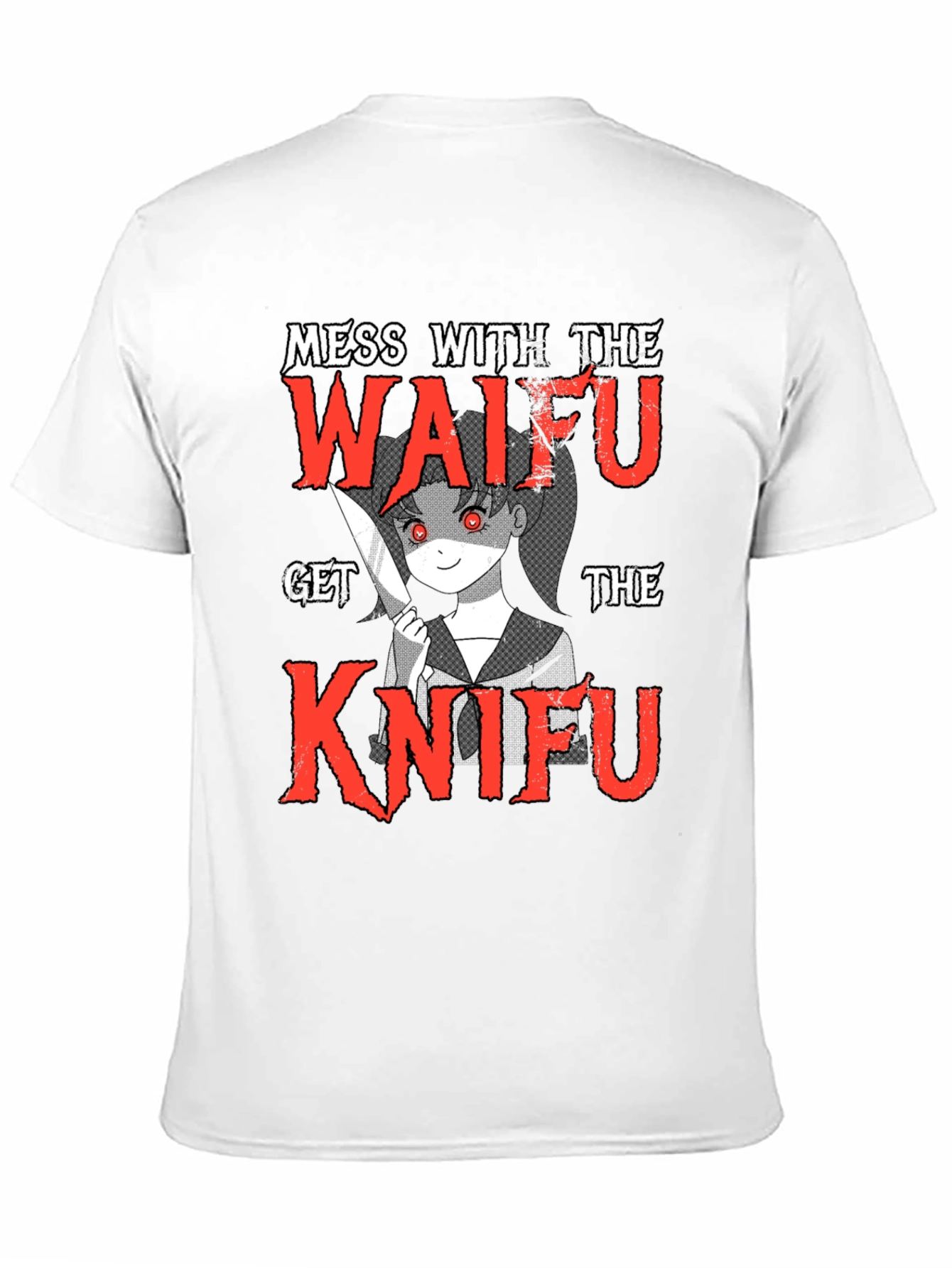 Waifu Knife T-Shirt - Anime Manga Graphic Tee