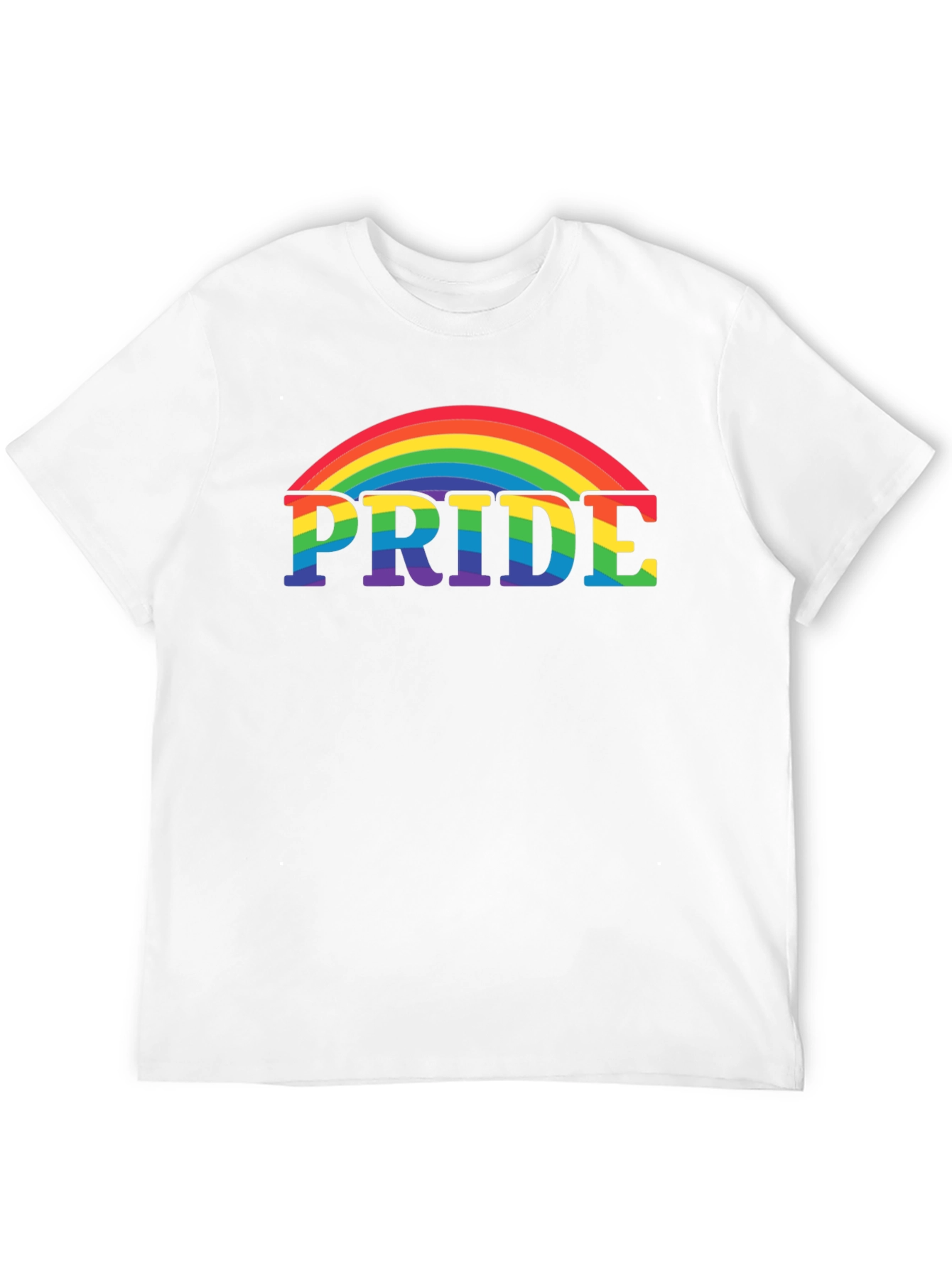 Pride Rainbow Graphic Tee
