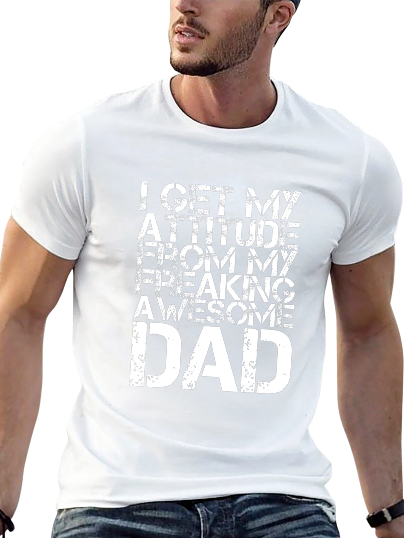 Awesome Dad T-Shirt - Attitude Edition