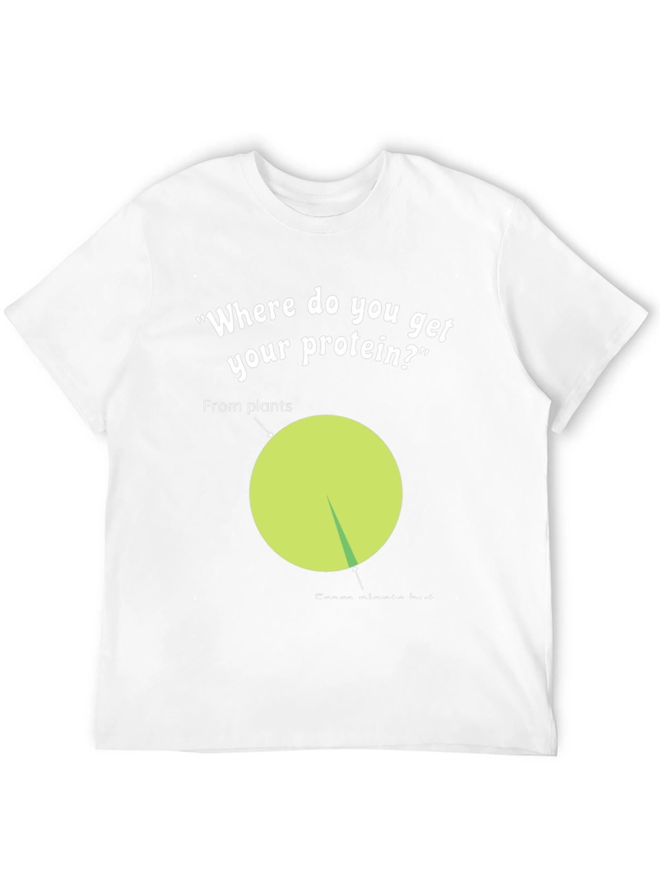 Vegan Protein T-Shirt - Funny Plant Based Diet Tee