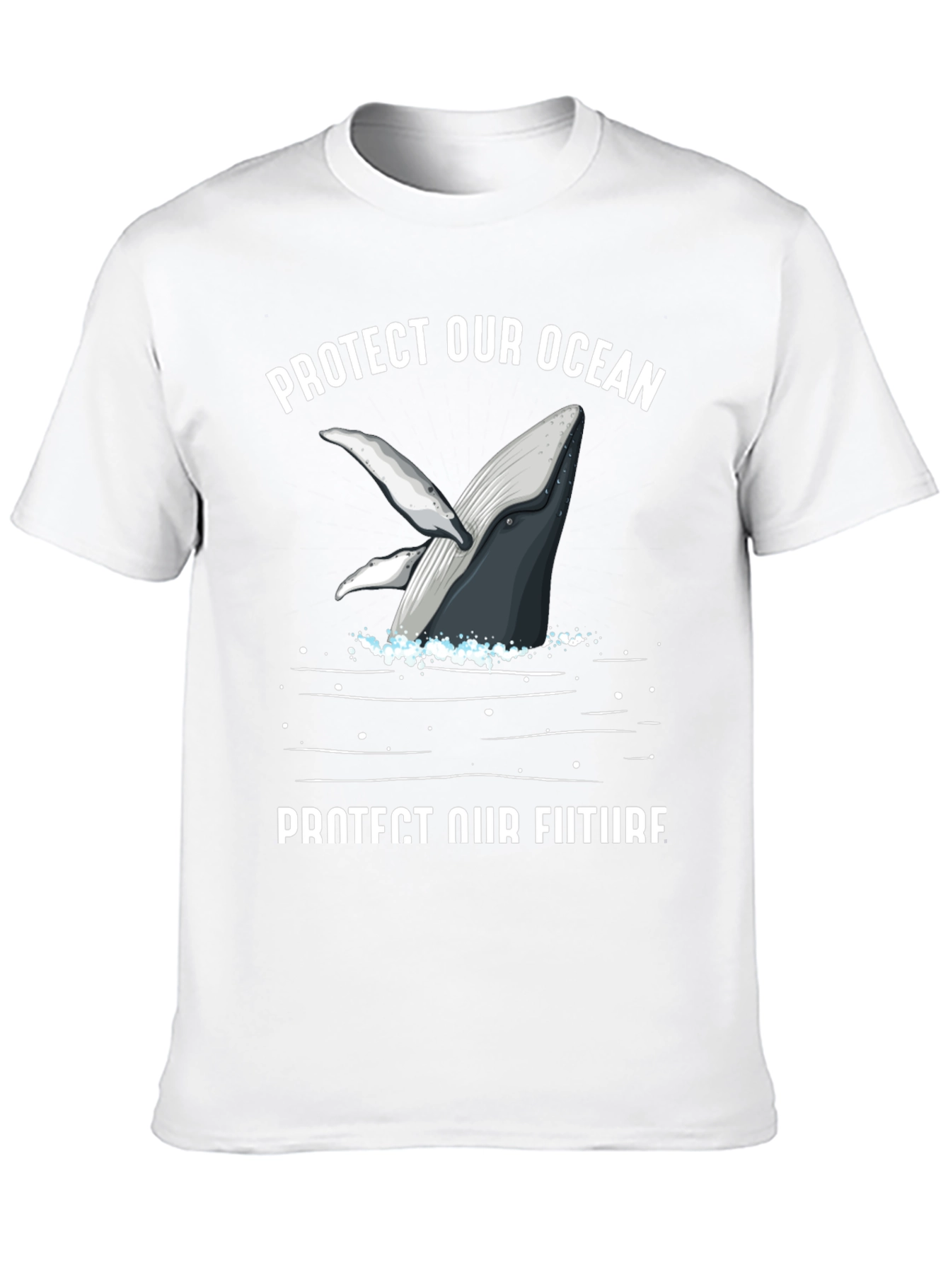 Protect Our Ocean Whale Graphic Tee