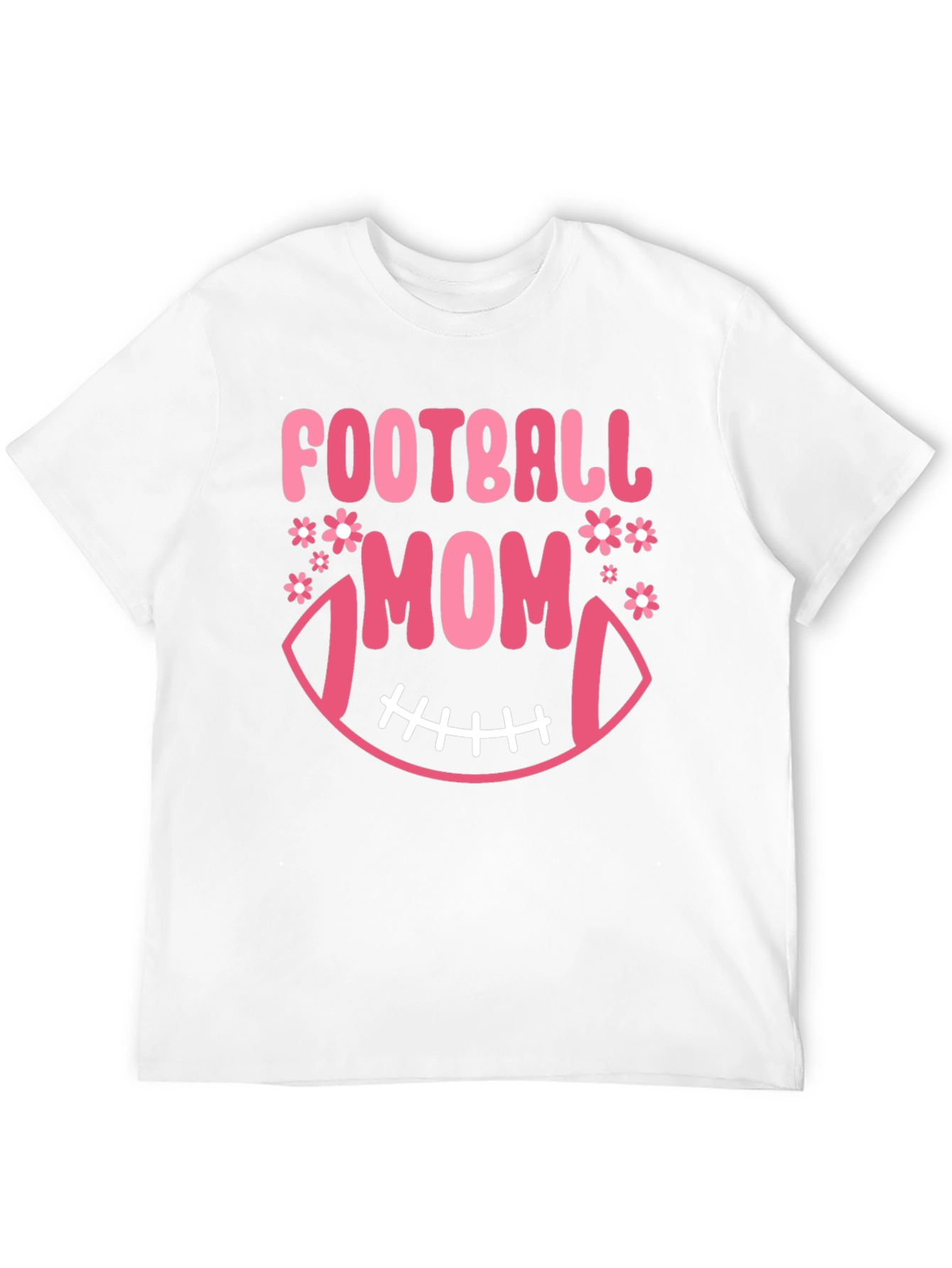 Football Mom Graphic T-Shirt