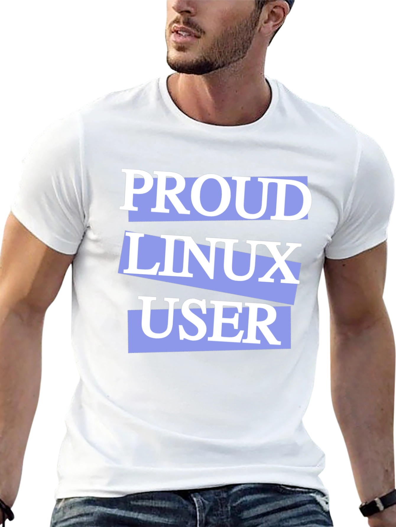 Proud Linux User Graphic Tee - Geek Pride T-Shirt
