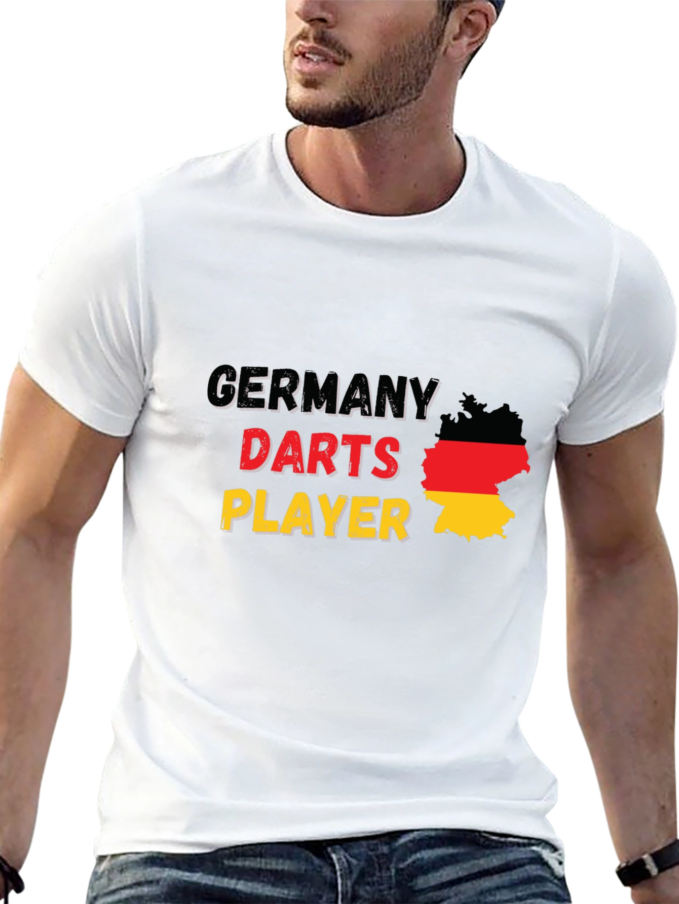 Germany Darts Player Graphic T-Shirt