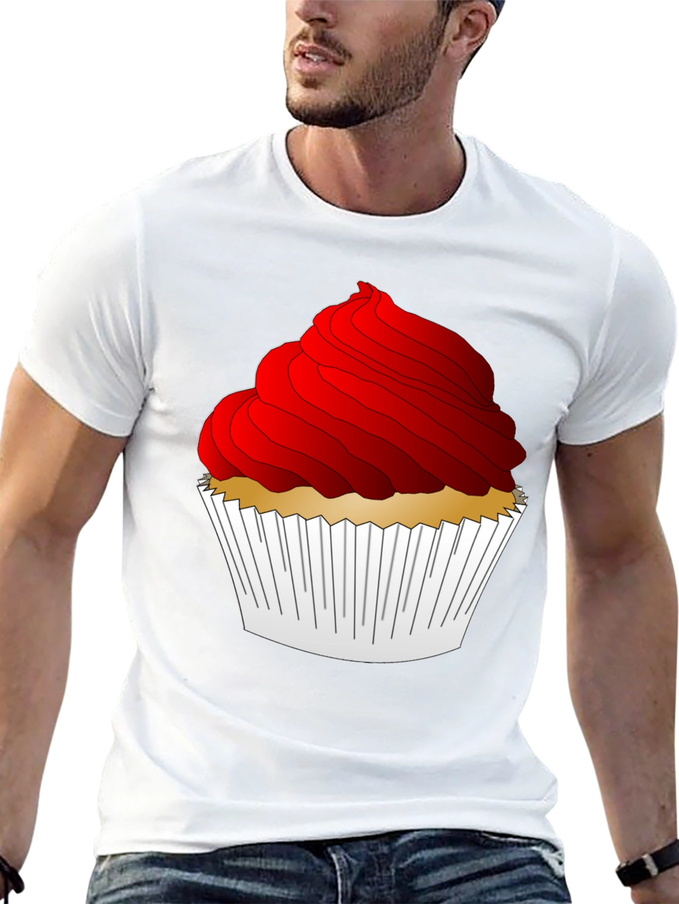 Cupcake Graphic Tee - Sweet Tooth T-Shirt