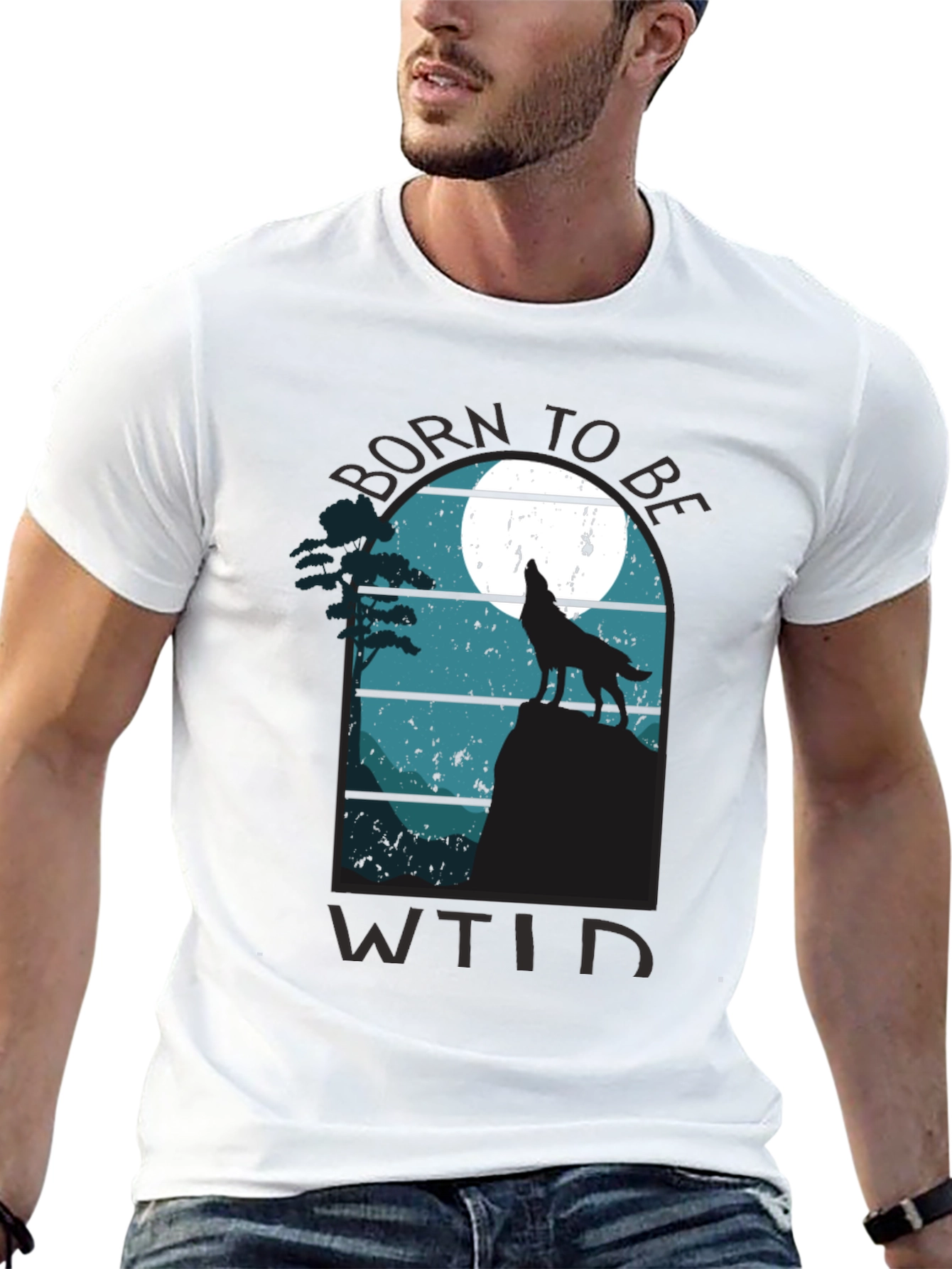 Born to be Wild Black T-Shirt