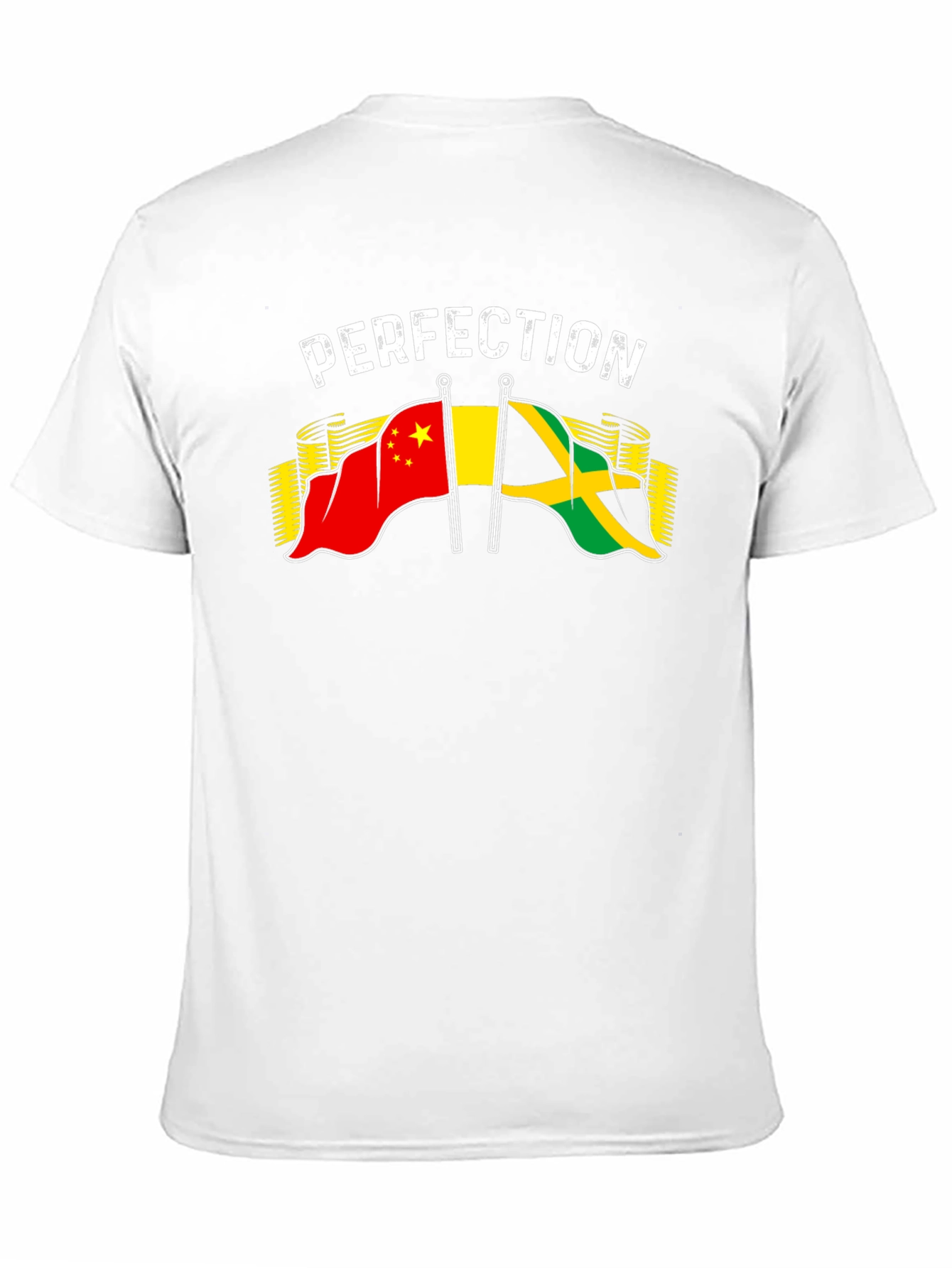 Perfection China Jamaica Flag Graphic T-Shirt