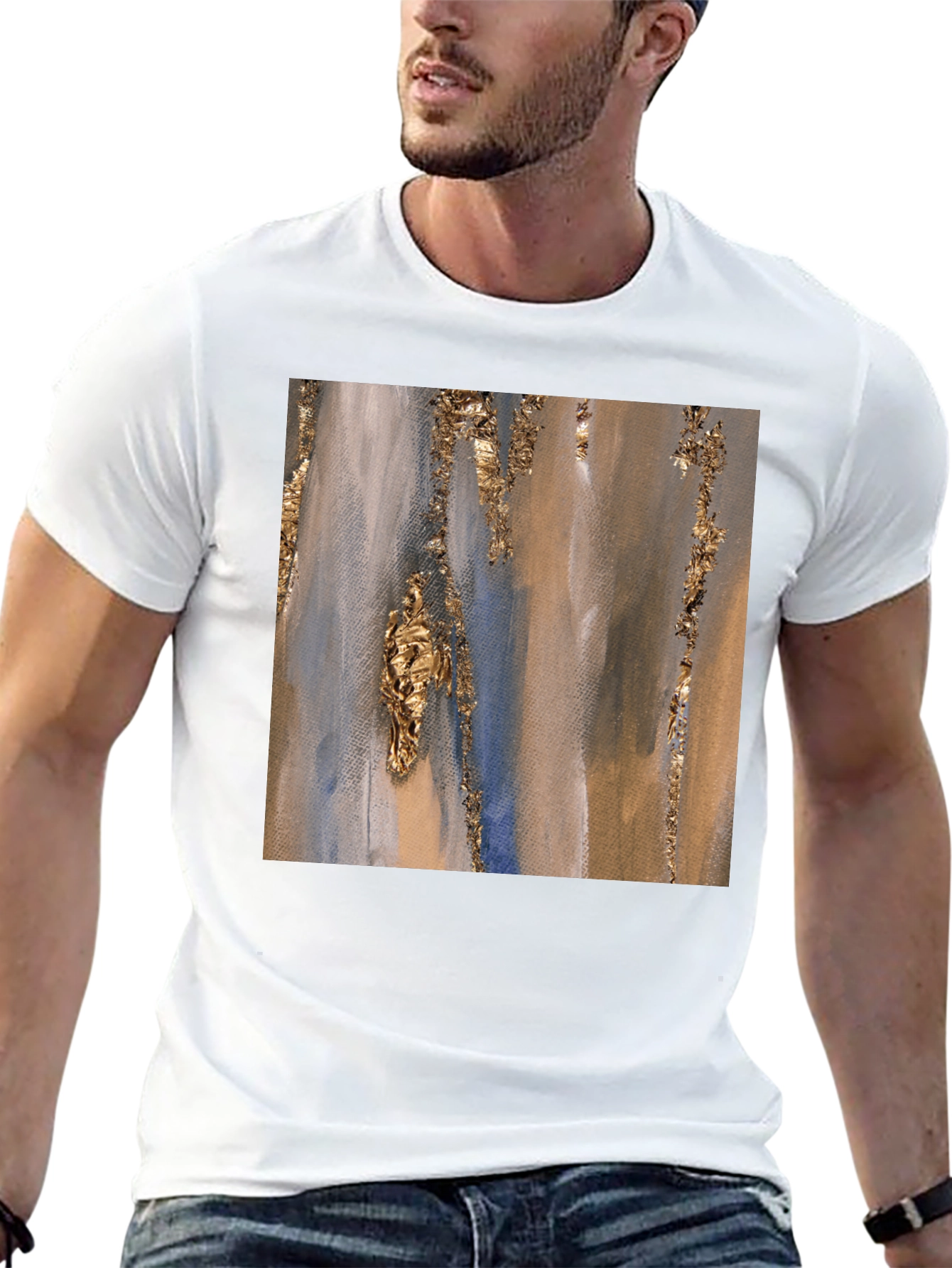 Abstract Art Print T-Shirt