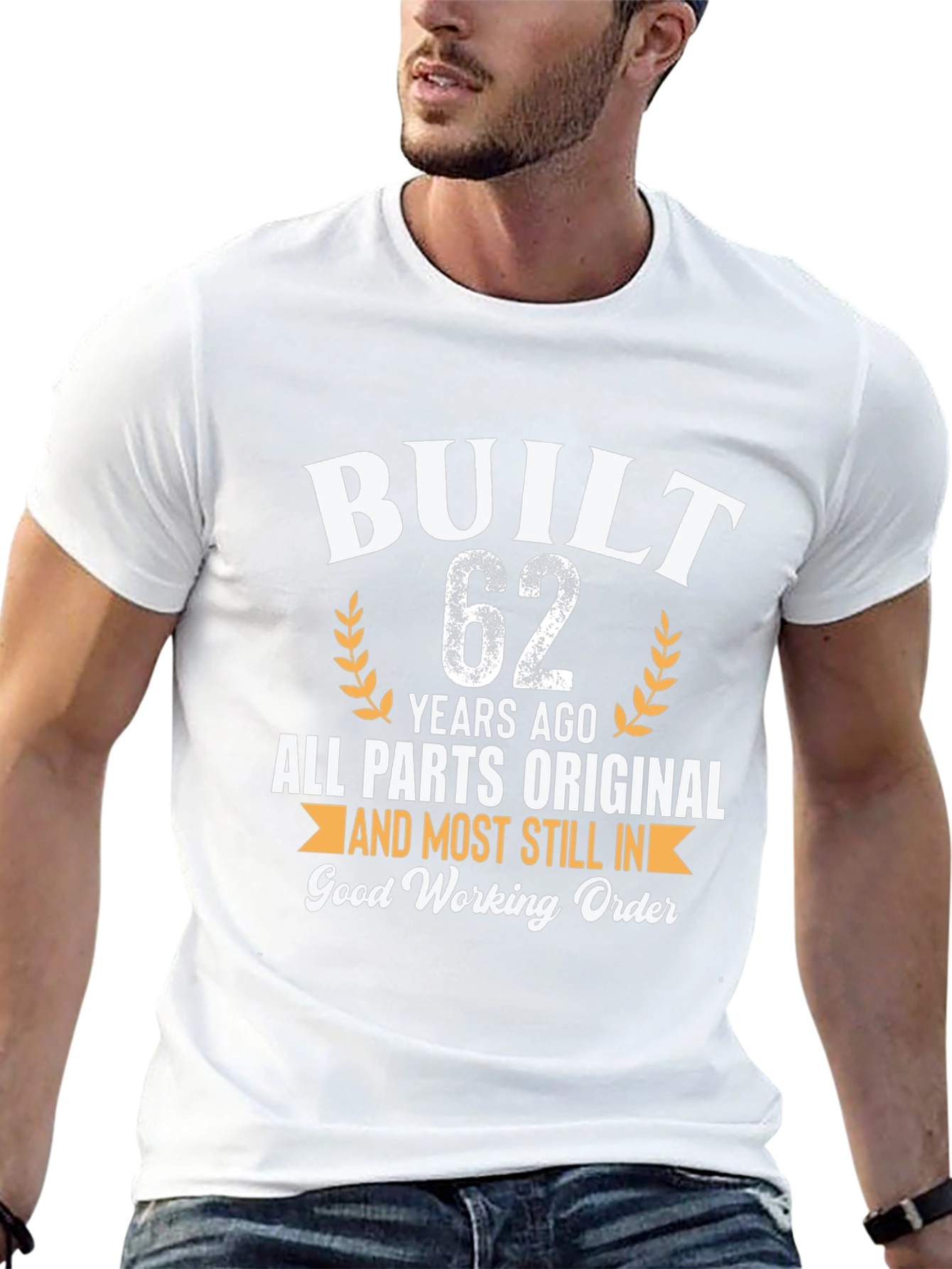Built 62 Years Ago Funny Birthday T-Shirt