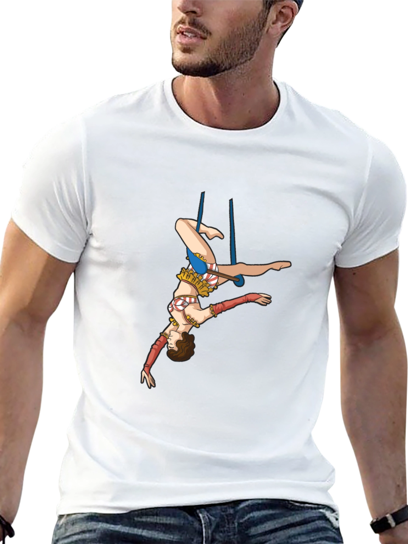 Trapeze Artist Graphic T-Shirt