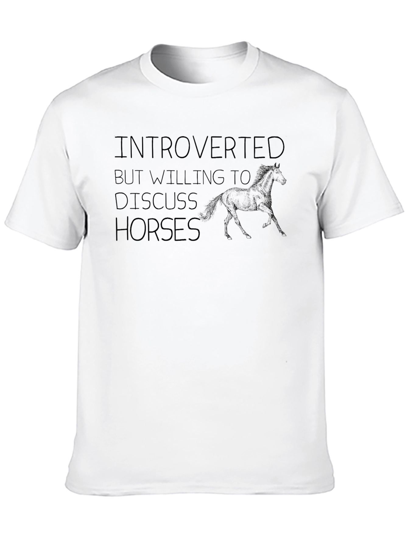 Introverted Horse Lover T-Shirt