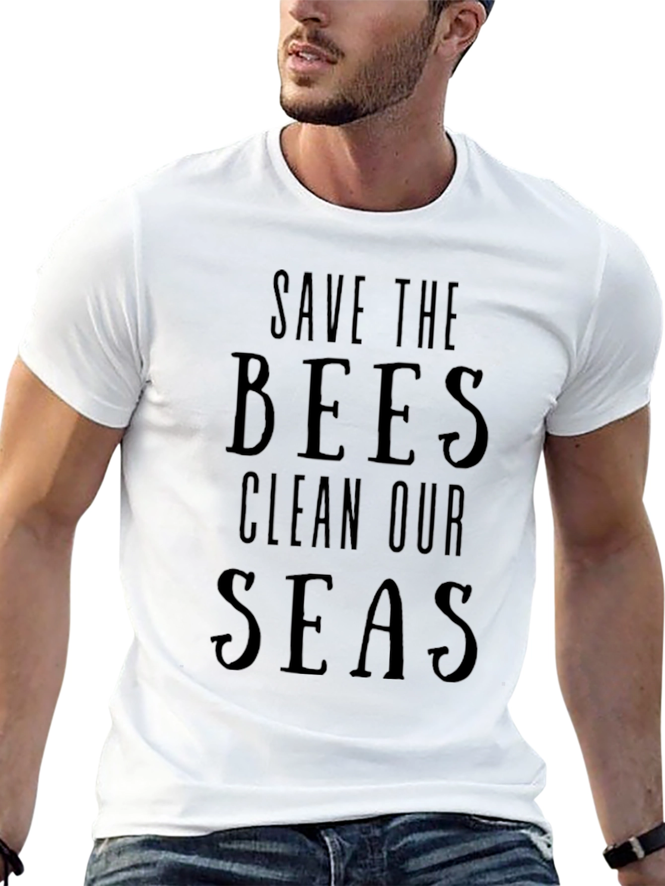 Save the Bees Clean Our Seas Graphic Tee