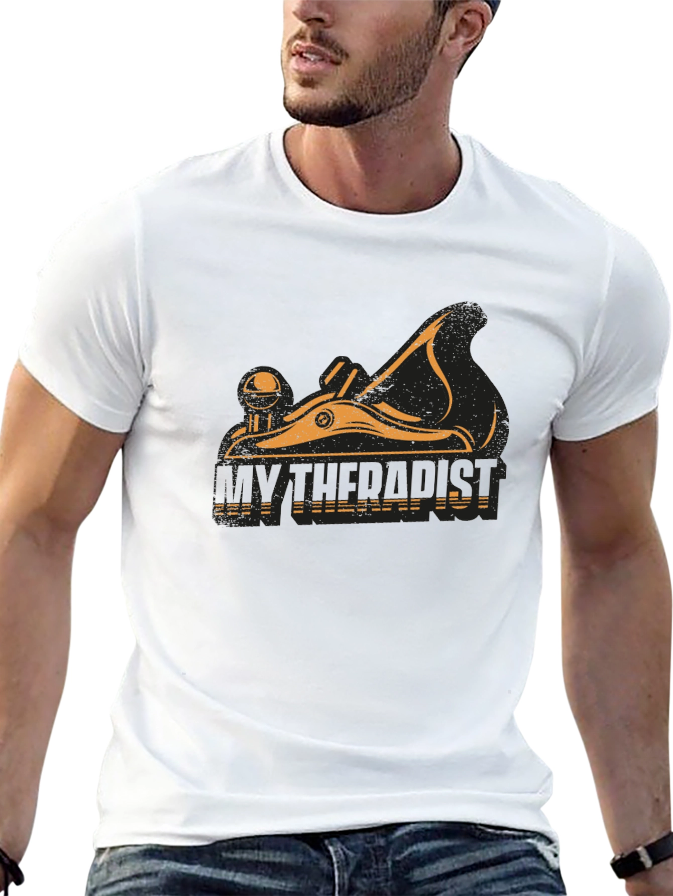 My Therapist is Wood Plane T-Shirt
