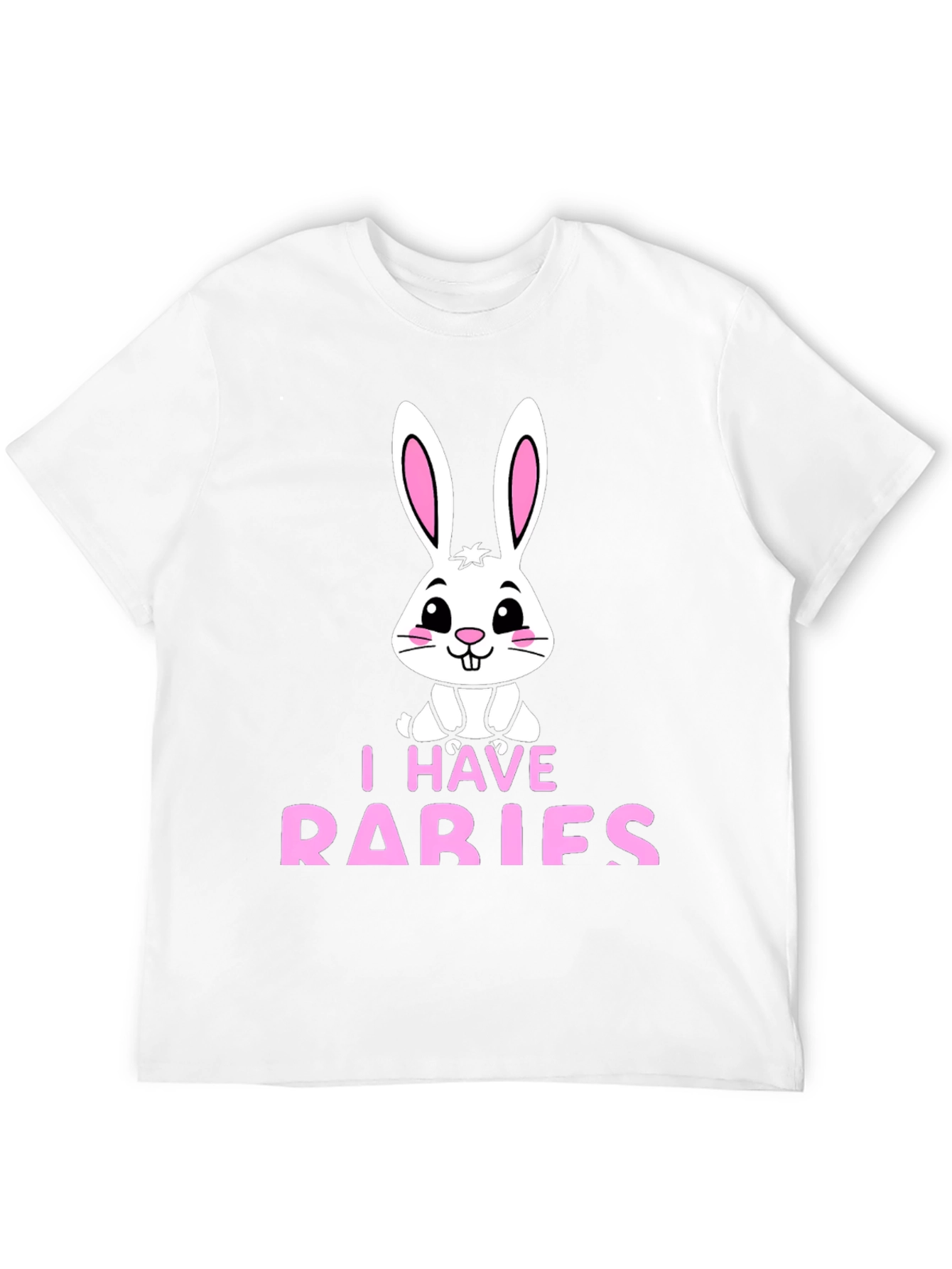 I Have Rabies Funny Bunny T-Shirt