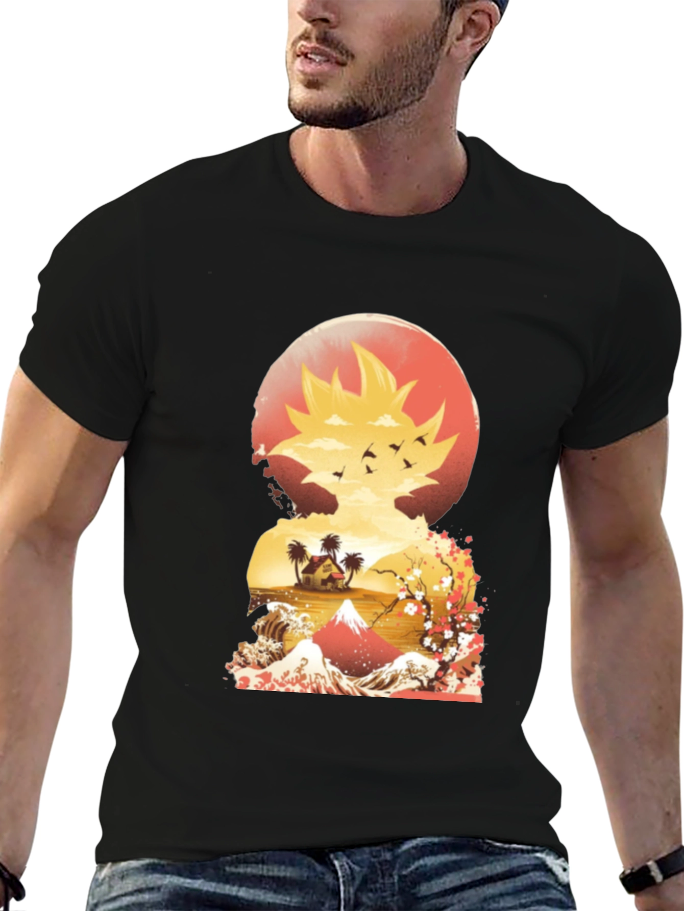 Sunrise Silhouette Graphic Tee