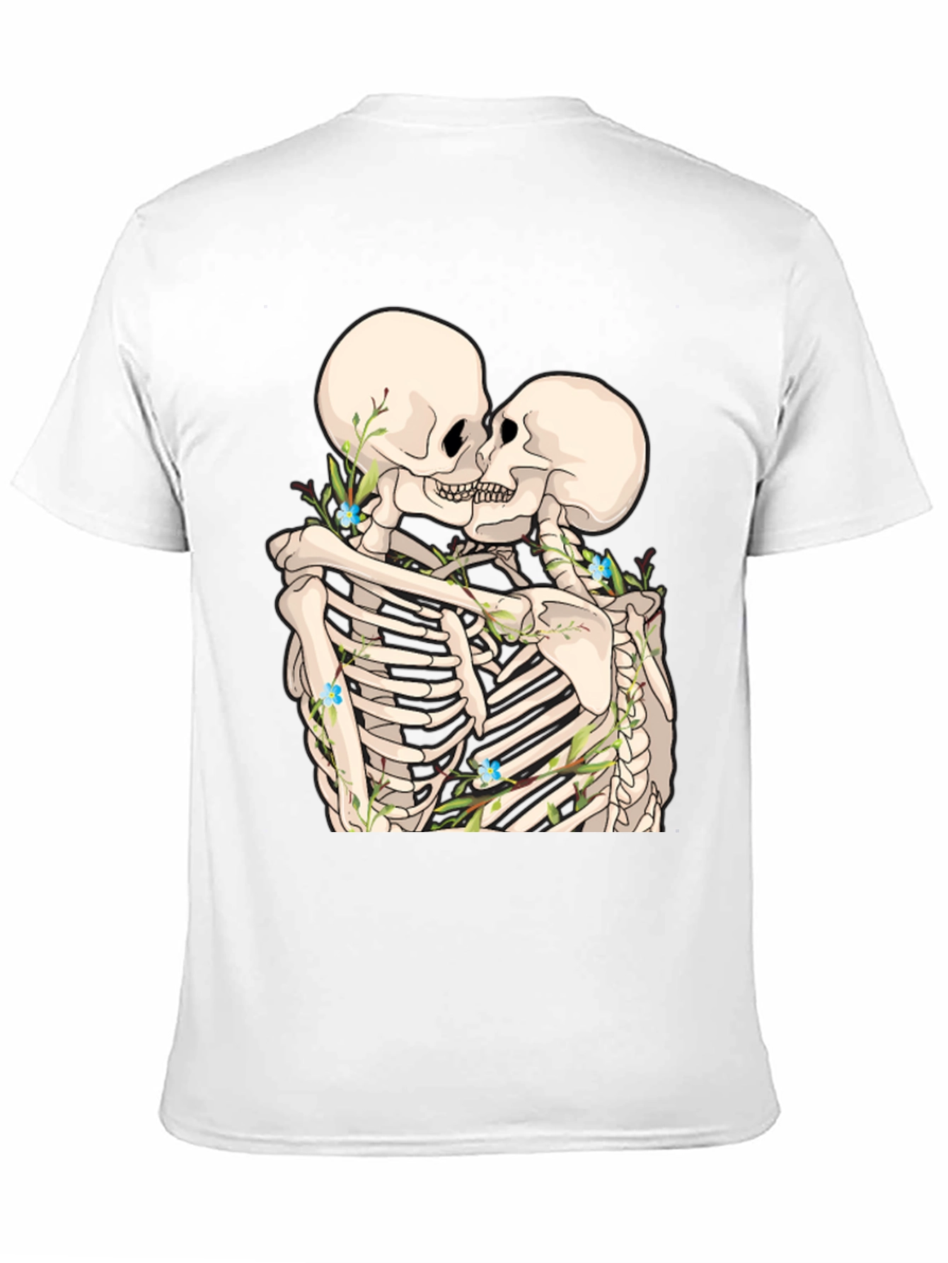 Skeleton Lovers Black Tee