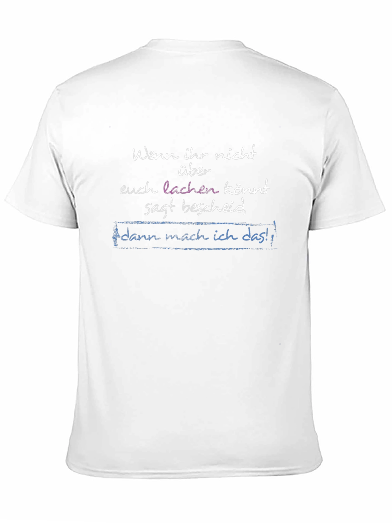 Humorous German Phrase T-Shirt - Black