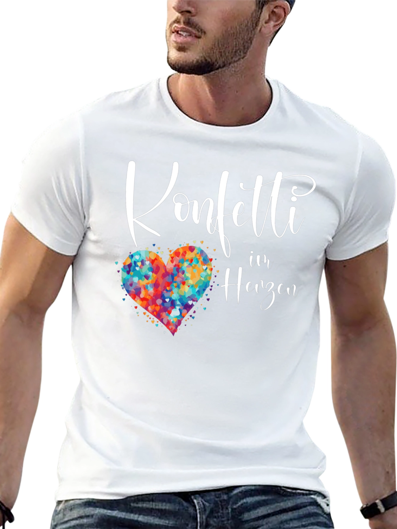 Konfetti im Herzen T-Shirt