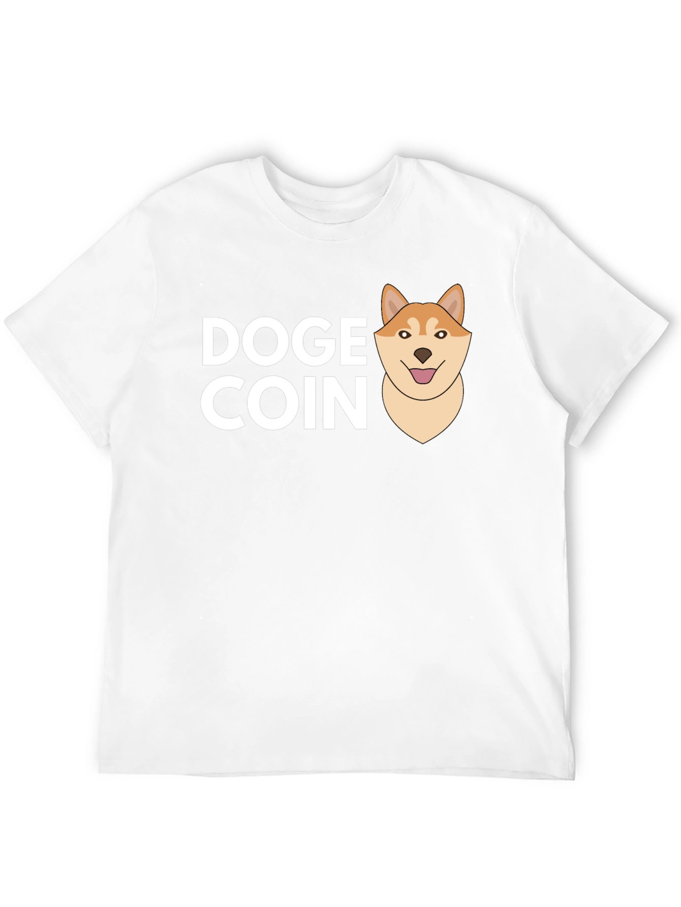 Doge Coin Black T-Shirt