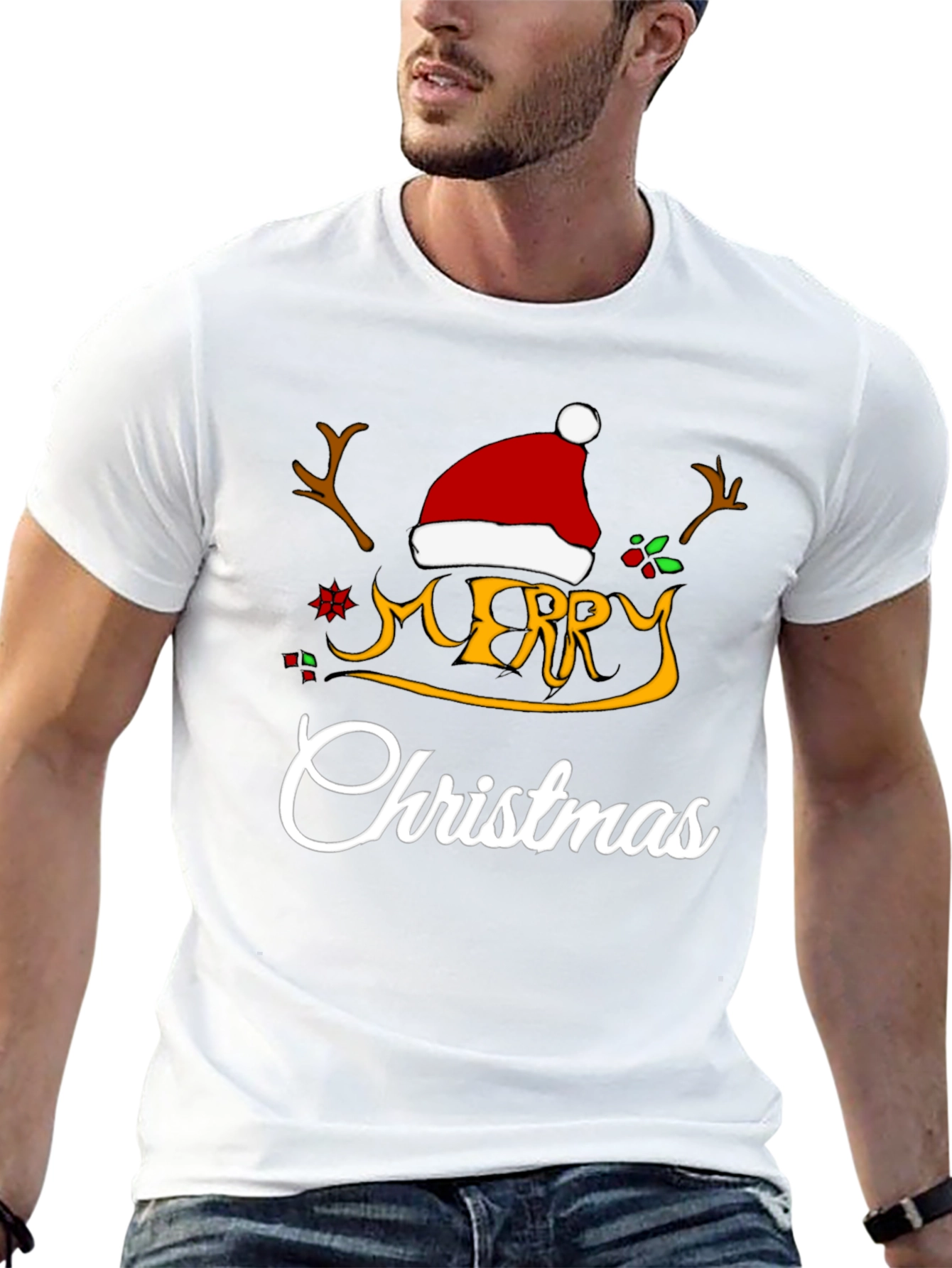 Merry Christmas Graphic T-Shirt