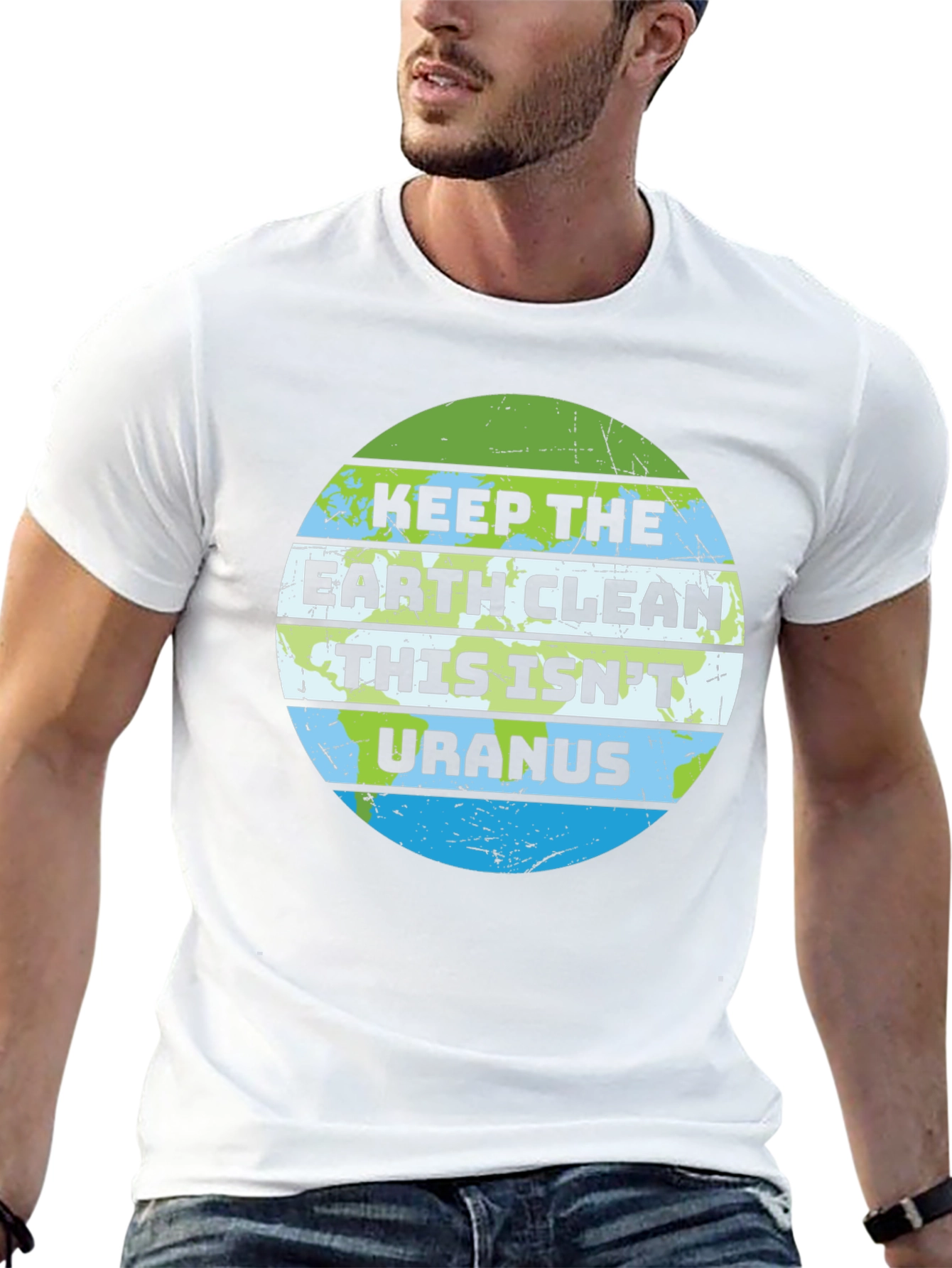 Keep Earth Clean T-Shirt - Environmental Awareness