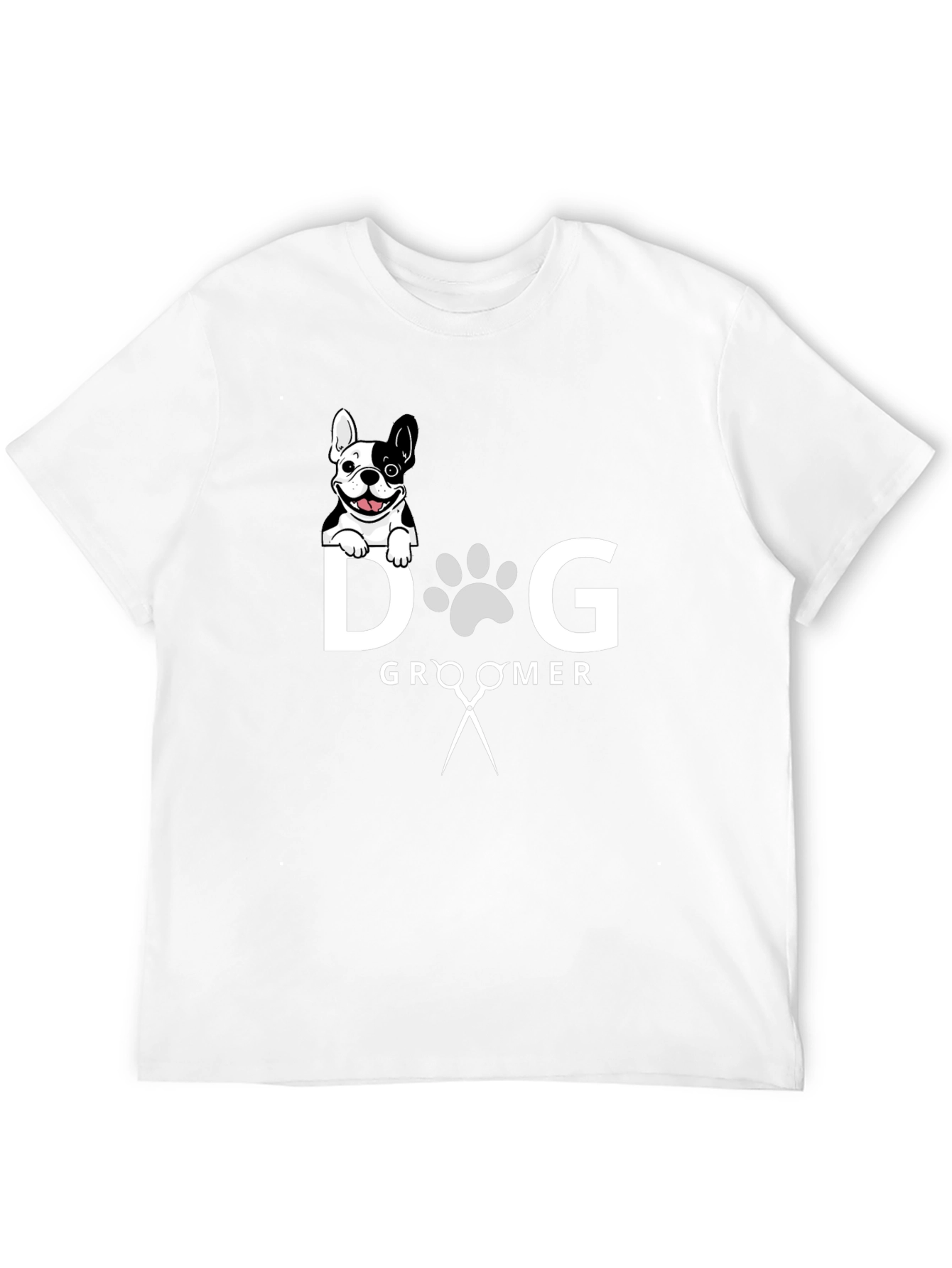 Dog Groomer T-Shirt Cute Puppy Pet Grooming Apparel